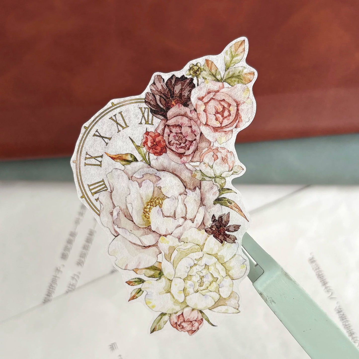 ZiYuanSu Vol15【Flowers Cover the Branches】Kiss-cut Floral Washi Tape and PET Stickers