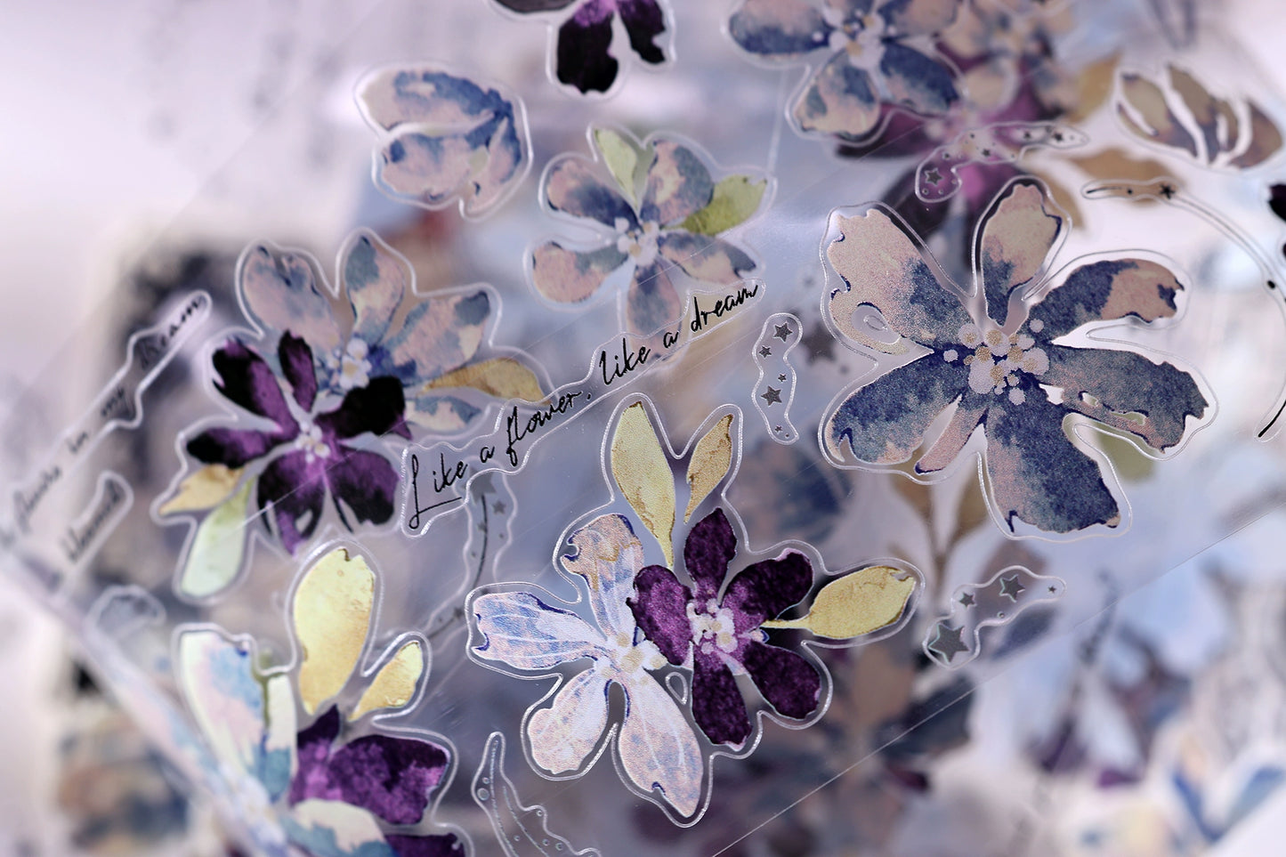 XiaoBaiJia【Dream】Light Retro Orginal Design Washi Pet Tape Landscape Stickers