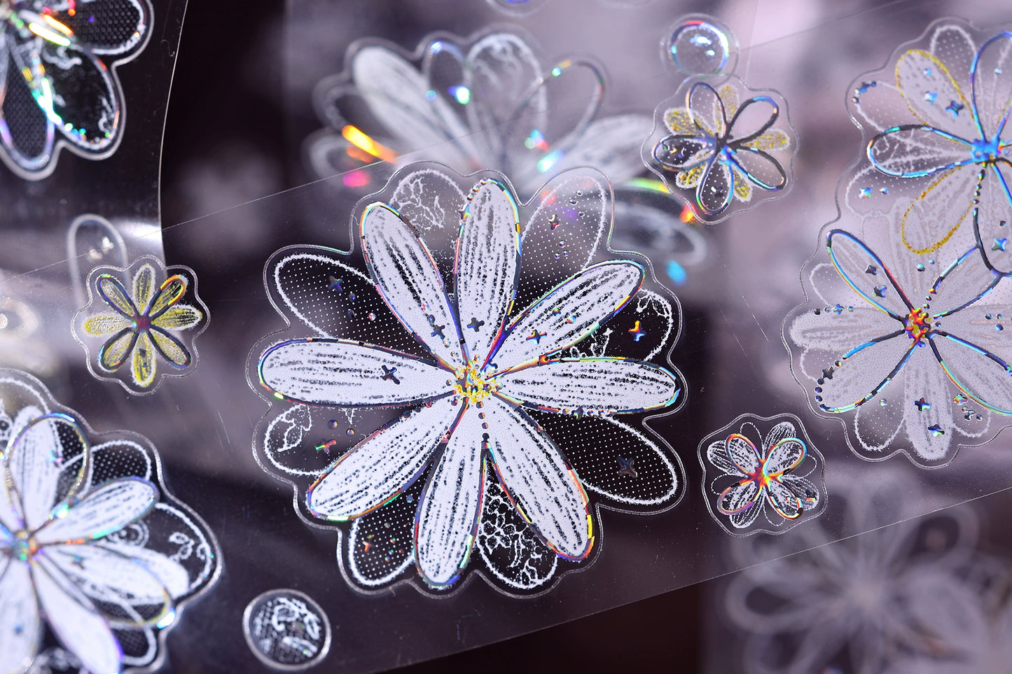 XiaoBaiJia【Cappuccino&White Dream Island】Light Retro Orginal Design Washi Pet Tape Landscape Stickers