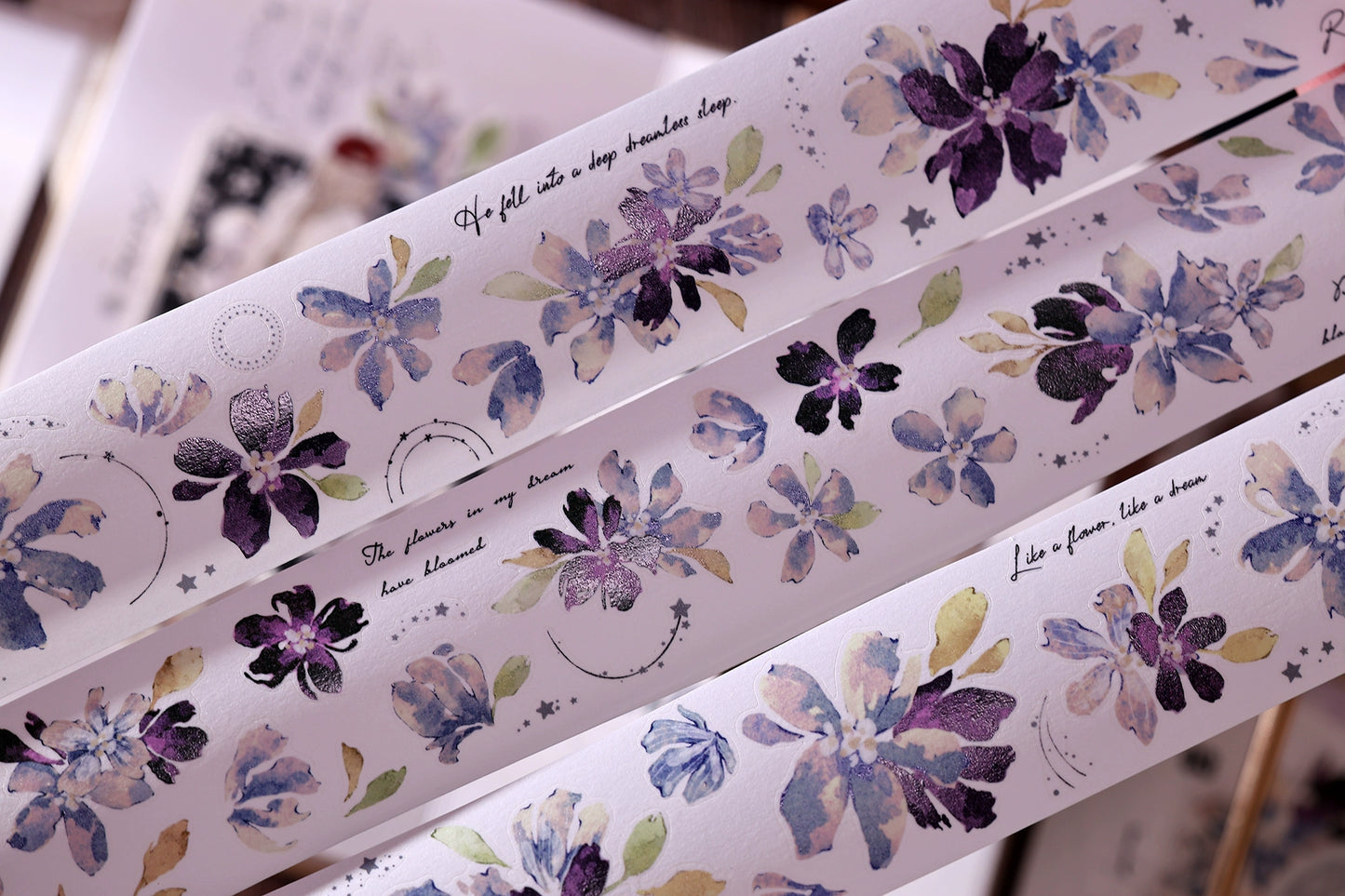 XiaoBaiJia【Dream】Light Retro Orginal Design Washi Pet Tape Landscape Stickers