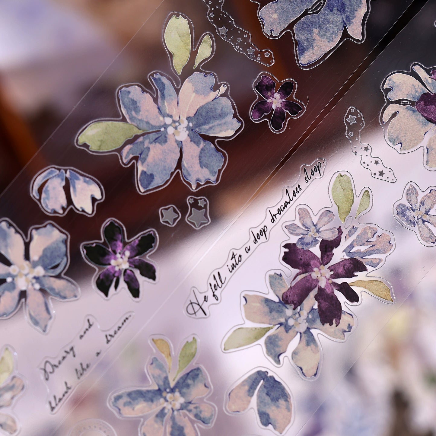 XiaoBaiJia【Dream】Light Retro Orginal Design Washi Pet Tape Landscape Stickers