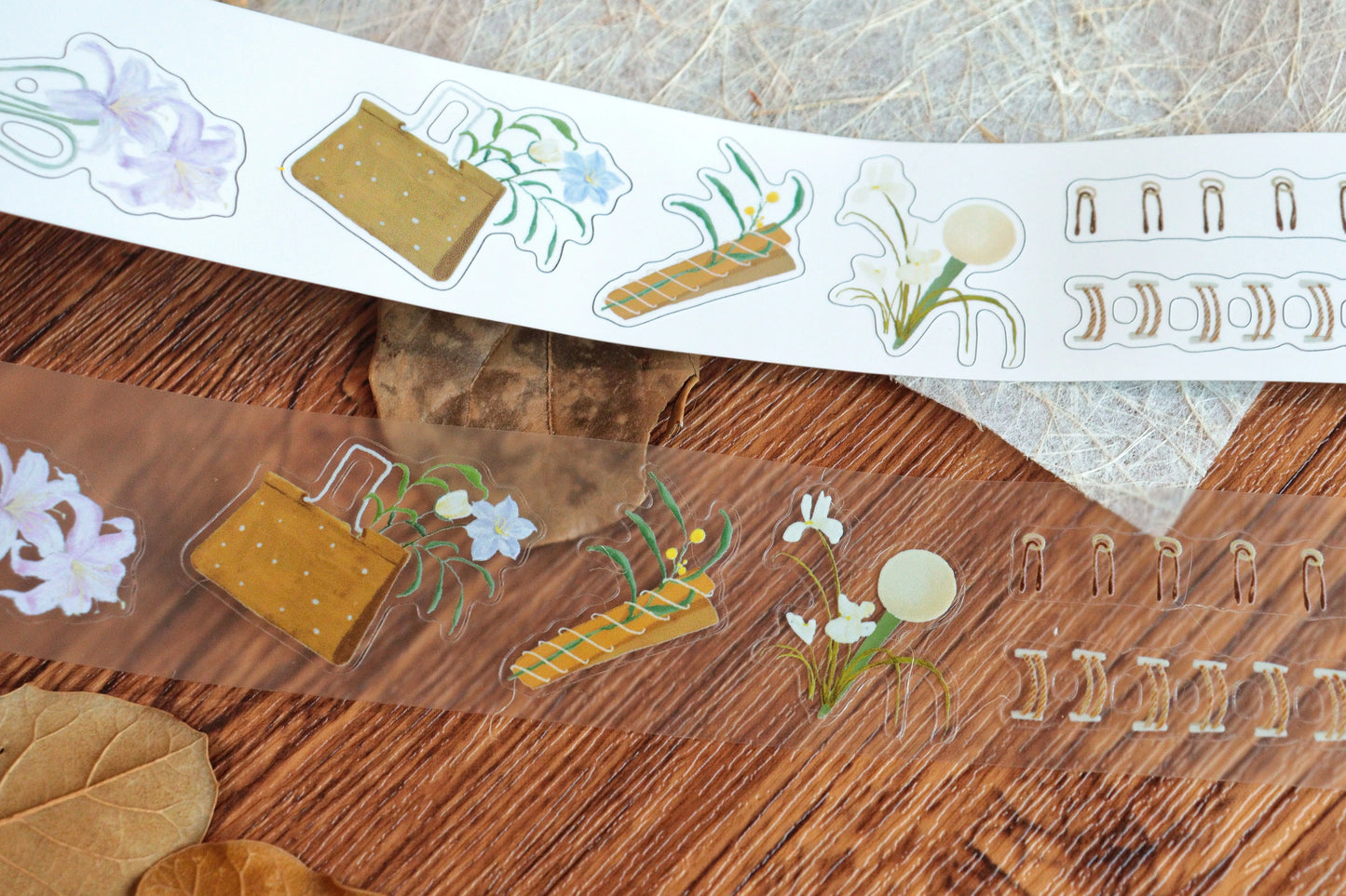 A Little Studio Vol3【Clamp Collection】Washi Pet Light retro Tape
