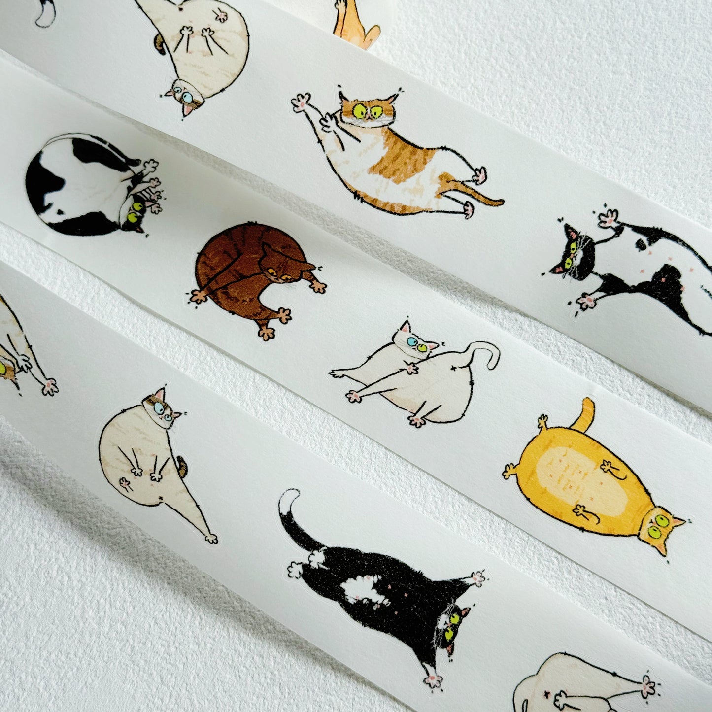 XiYue【New Cat Series】Original Car Design Washi/PET Tape Stickers