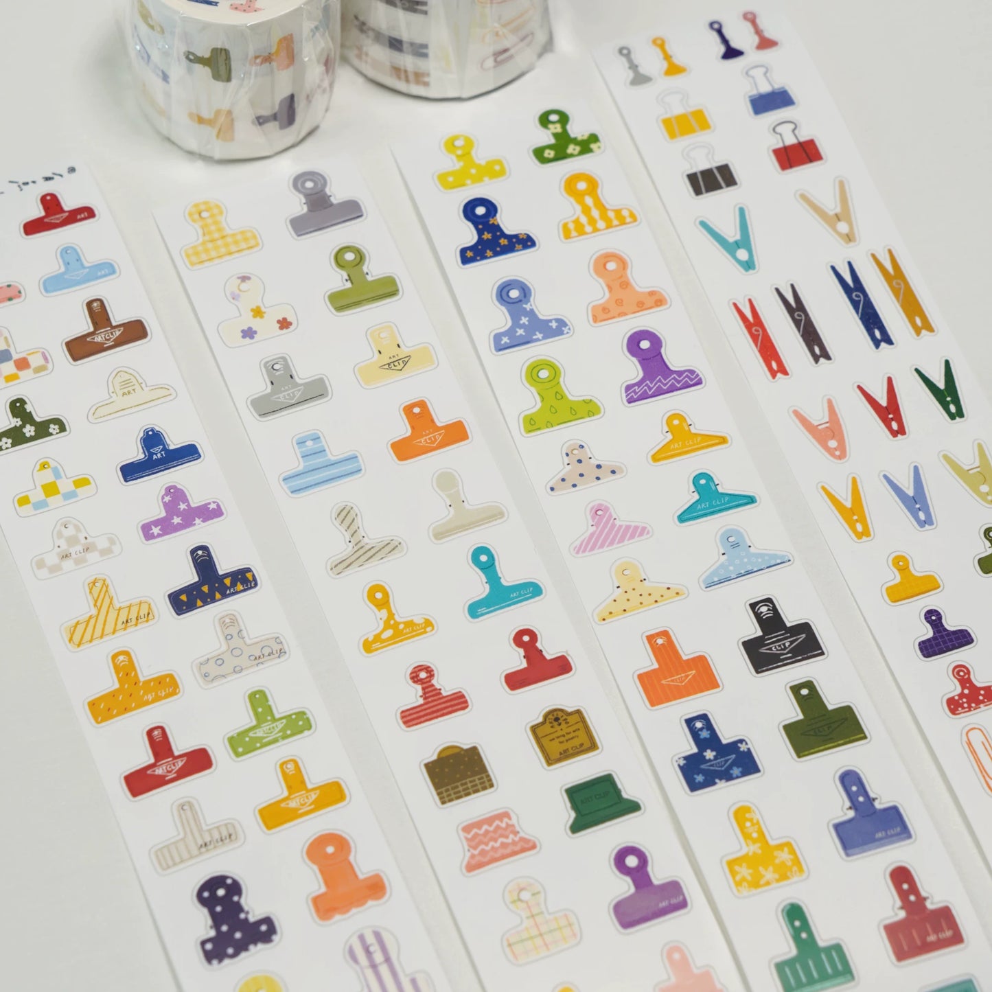 A Bit of A Studio【Going Out to Play】Pre-cut Stationery/Clips/Flowers/Mushrooms/Socks Washi/PET Tape