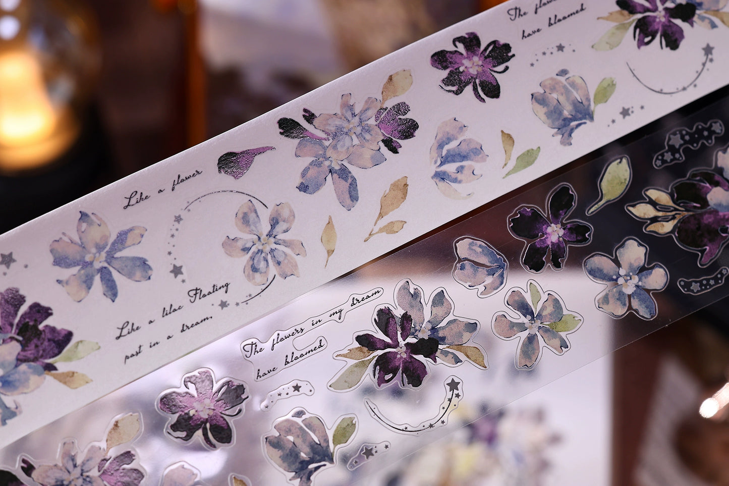 XiaoBaiJia【Dream】Light Retro Orginal Design Washi Pet Tape Landscape Stickers