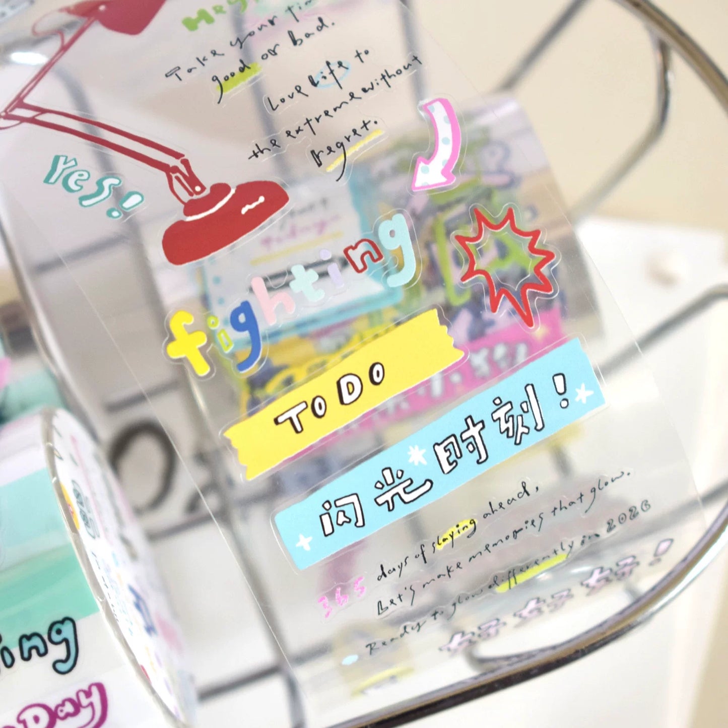 Dover Original【Working Day&Ordinary Day】 Text Element Washi Tape Sticker