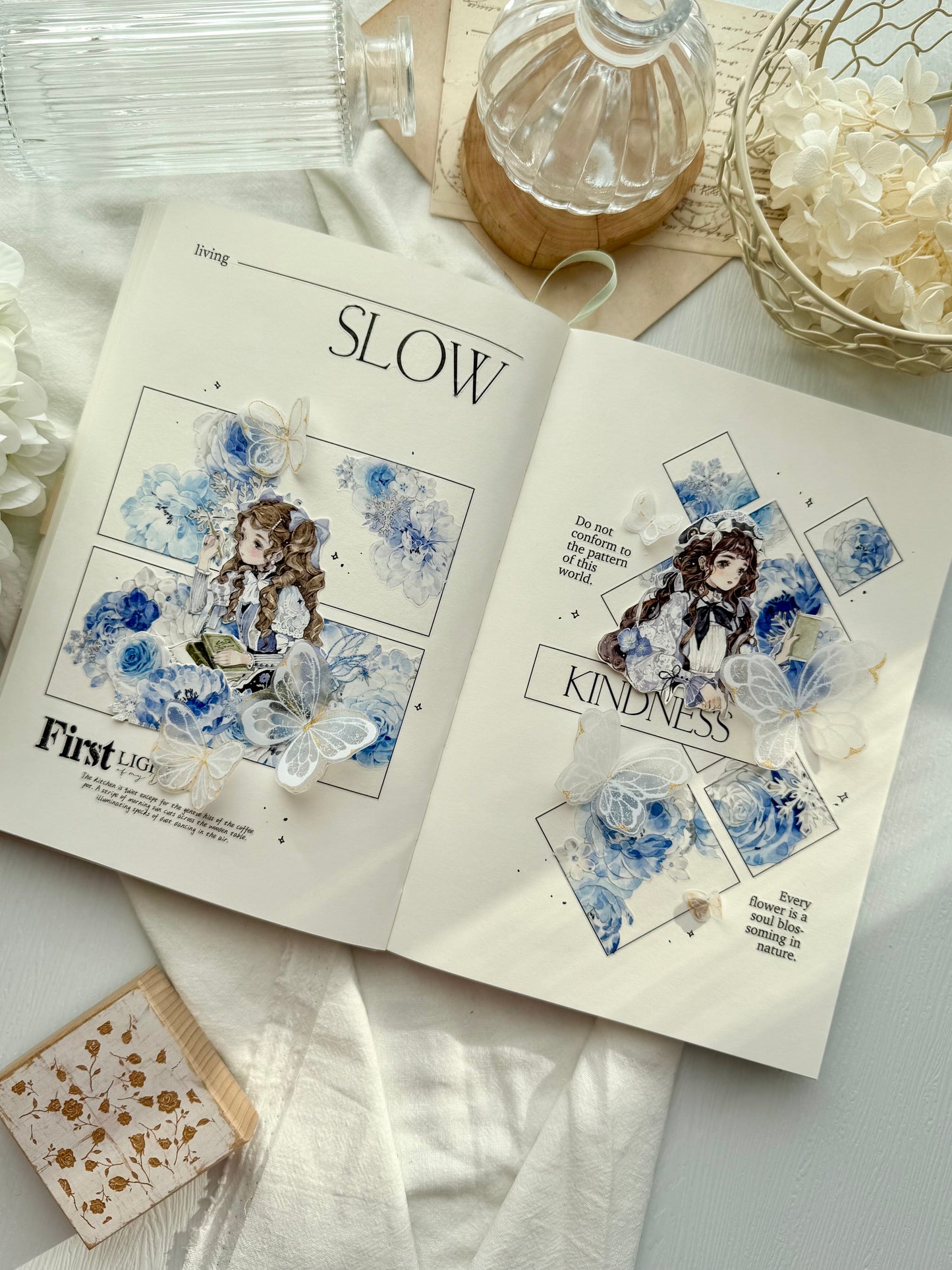 TianCheng-Vol7【Storyboard Frame】Backgroud Frame Washi PET Tape,for Scrapbook Supplies,Scrapbook Tape Stickers,Junk Journal Supplies