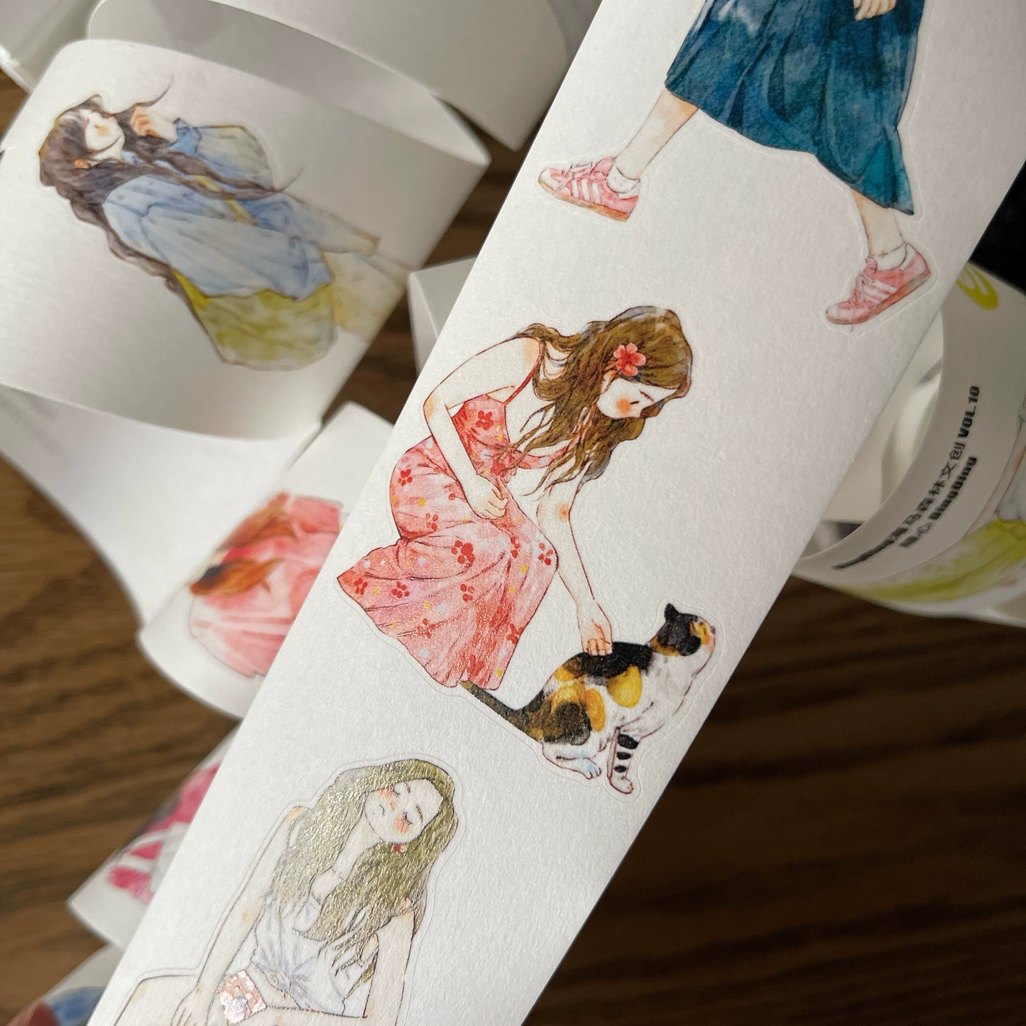 DingDing Vol10-37 Follow Your Heart,washi paper physical picture