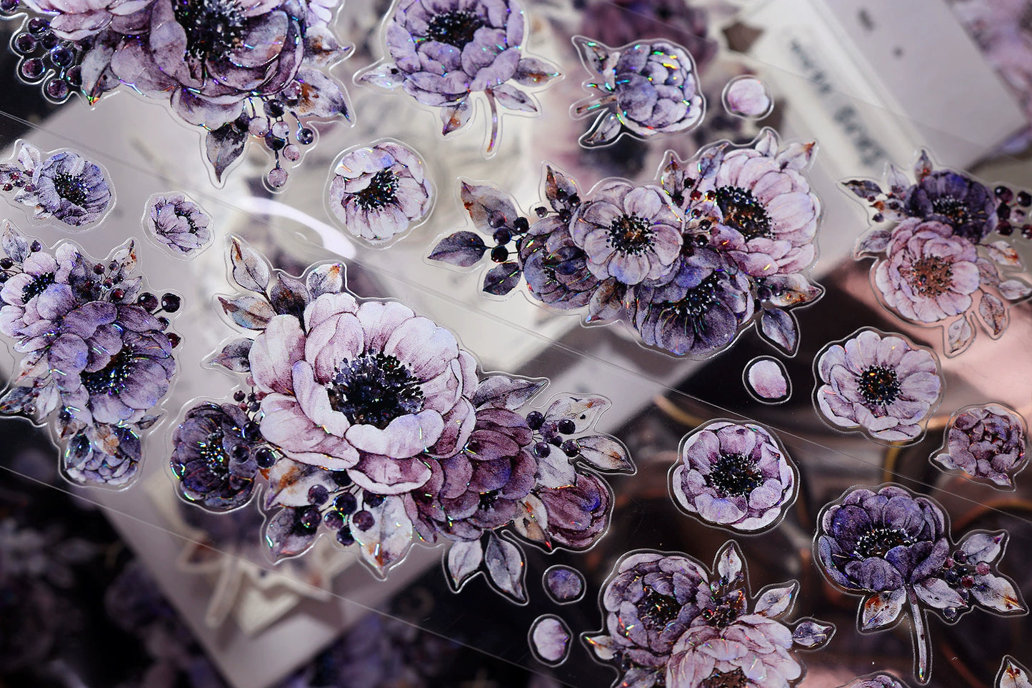 XiaoBaiJia【Night Breeze】Light Retro Orginal Design Washi Pet Tape Landscape Stickers