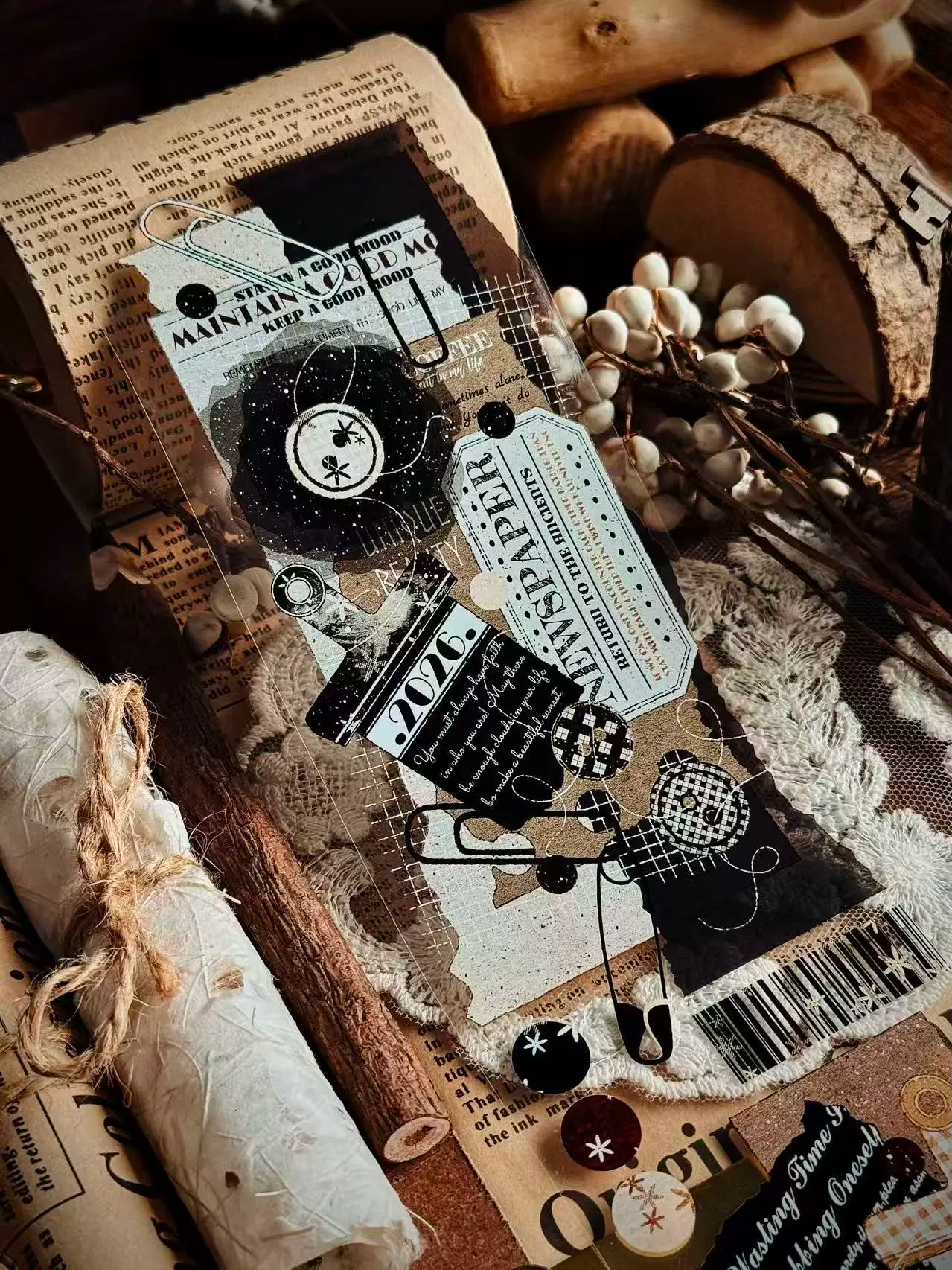 Linlanxi Vol14【Introduction to Comic Records】Original Design Retro Exquisite Vintage Decorative Washi/Pet Tape