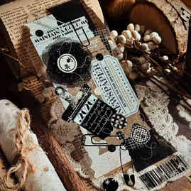Linlanxi Vol14【Introduction to Comic Records】Original Design Retro Exquisite Vintage Decorative Washi/Pet Tape