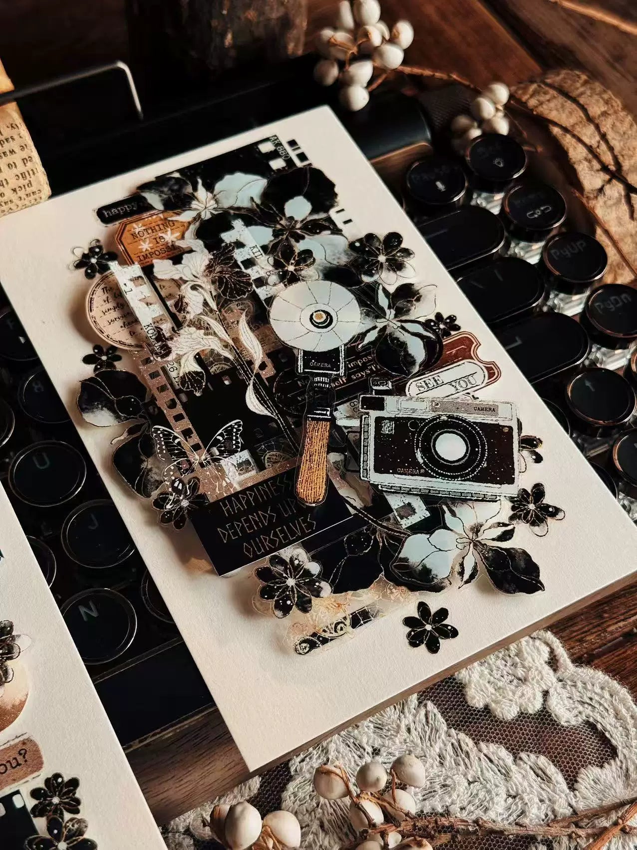 Linlanxi Vol13【Records of Antique Seals】Original Design Exquisite Vintage Decorative Washi Pet Tape