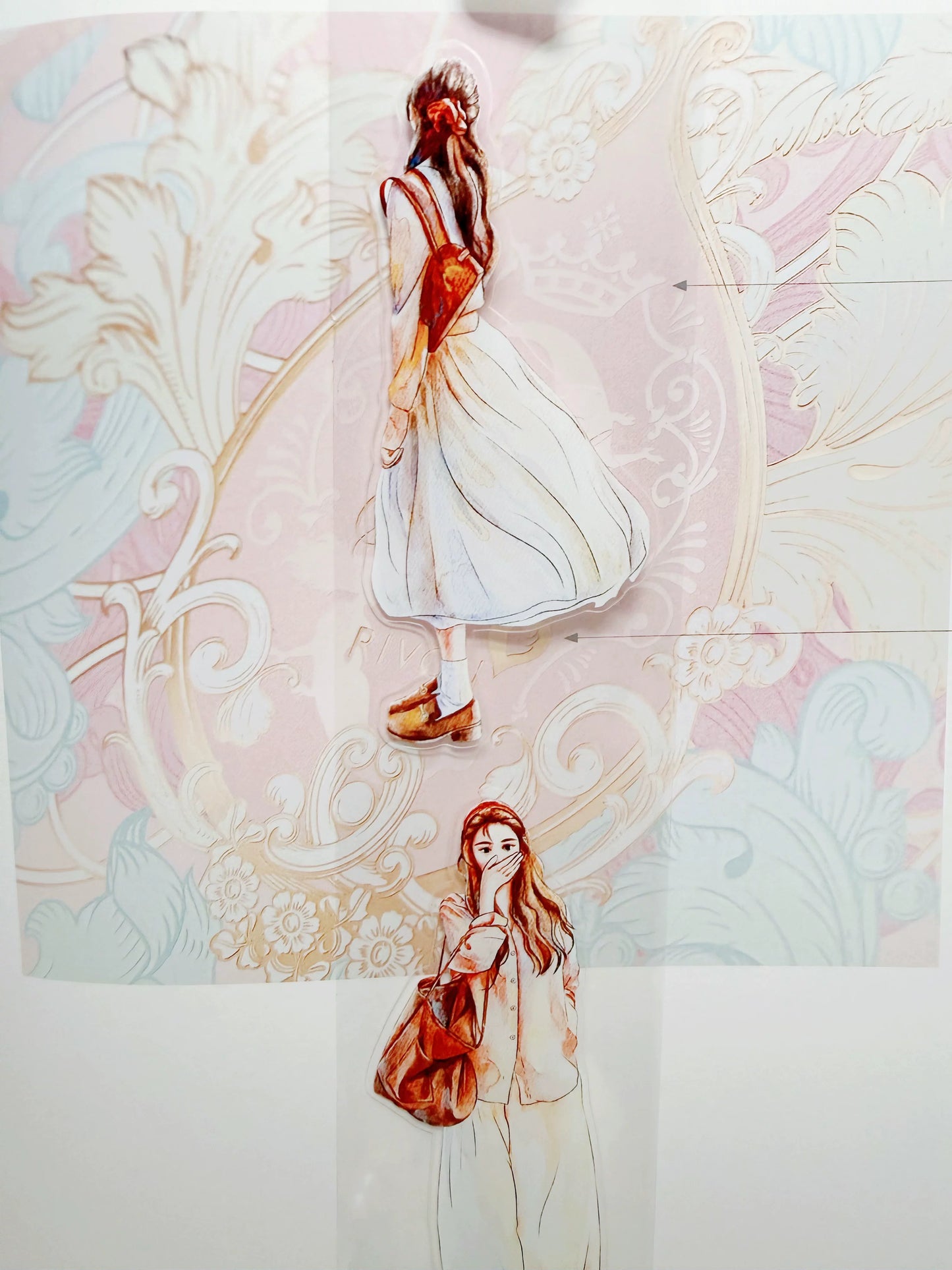 ZaoZao Vol4【ShanShan】Original Design Kiss-Cut Washi PET Tape Stickers,for Scrapbook Supplies,Journaling,Junk Journal,Bullet Journal,Planner Stickers