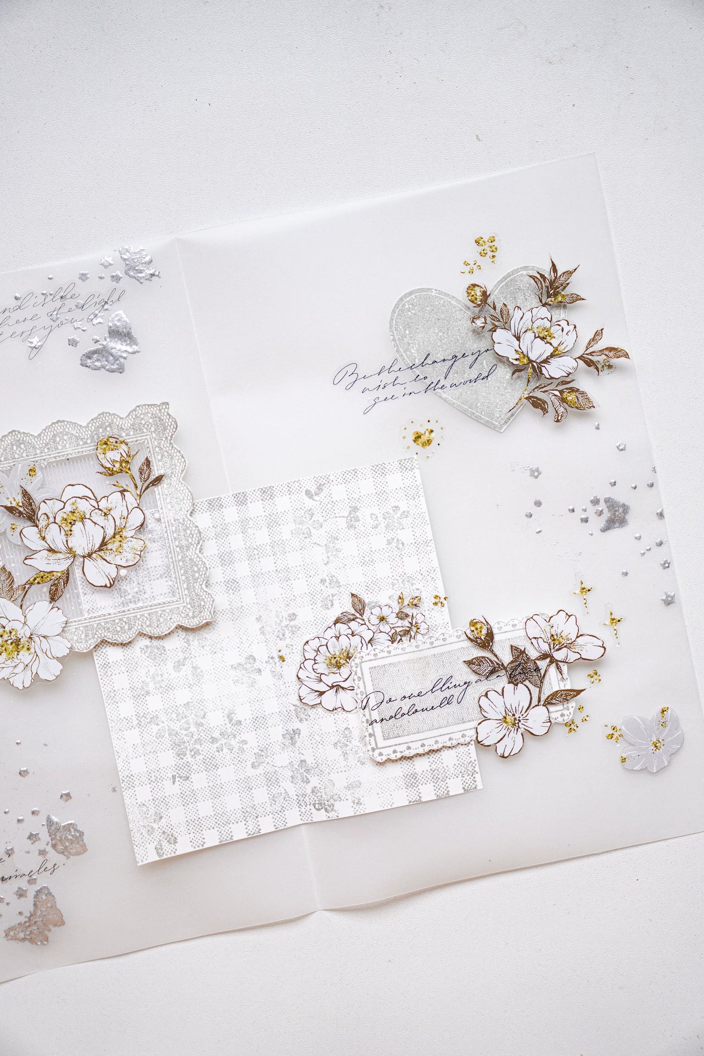 Yuanzi-Jennyuanzi【Lace Border Series】Retro maple Stamp