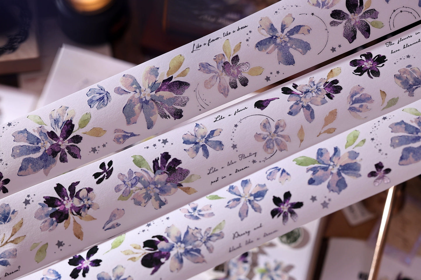 XiaoBaiJia【Dream】Light Retro Orginal Design Washi Pet Tape Landscape Stickers