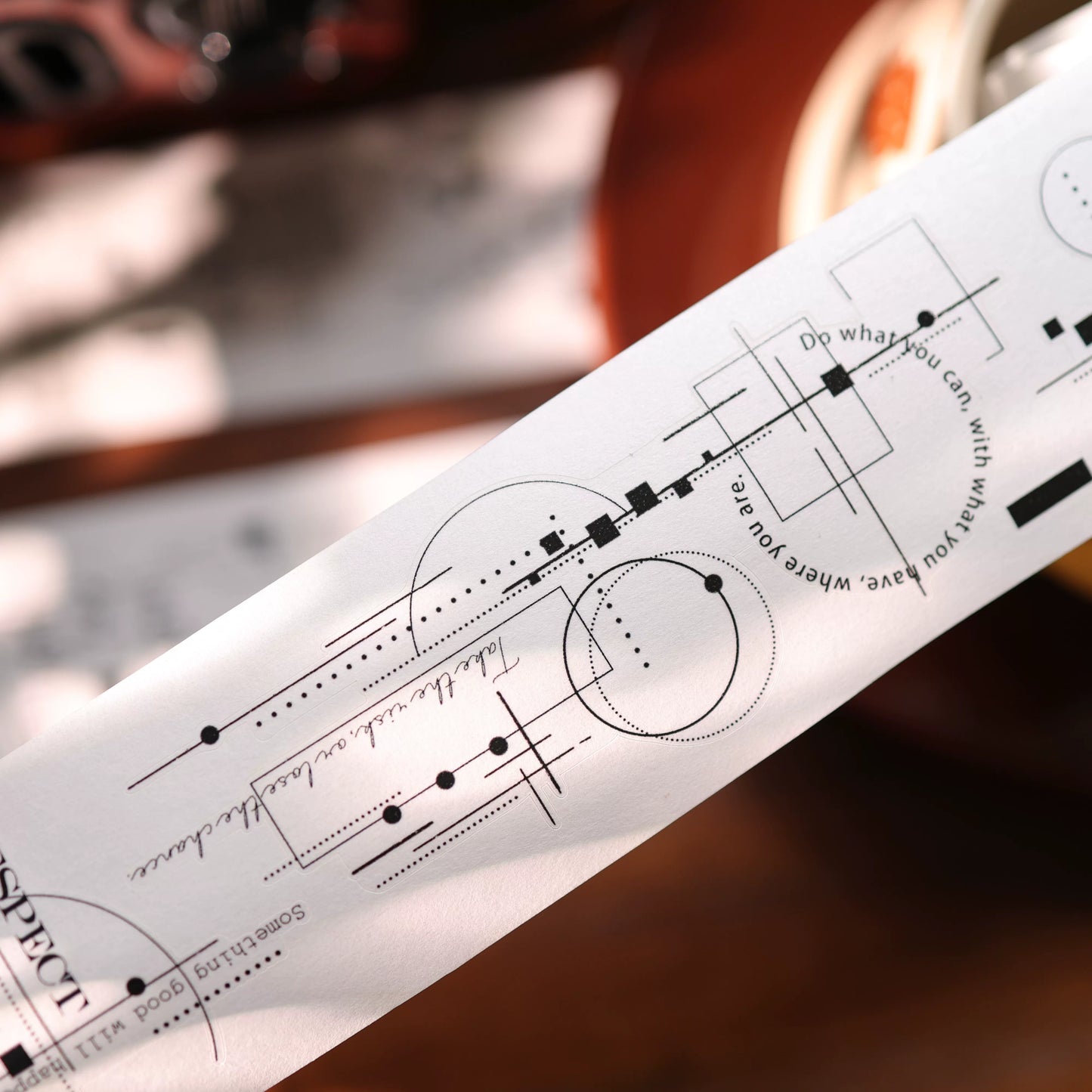 YiEr Vol17【Frames and Lines】Kiss-cut Backgroud Washi Tape and PET Stickers