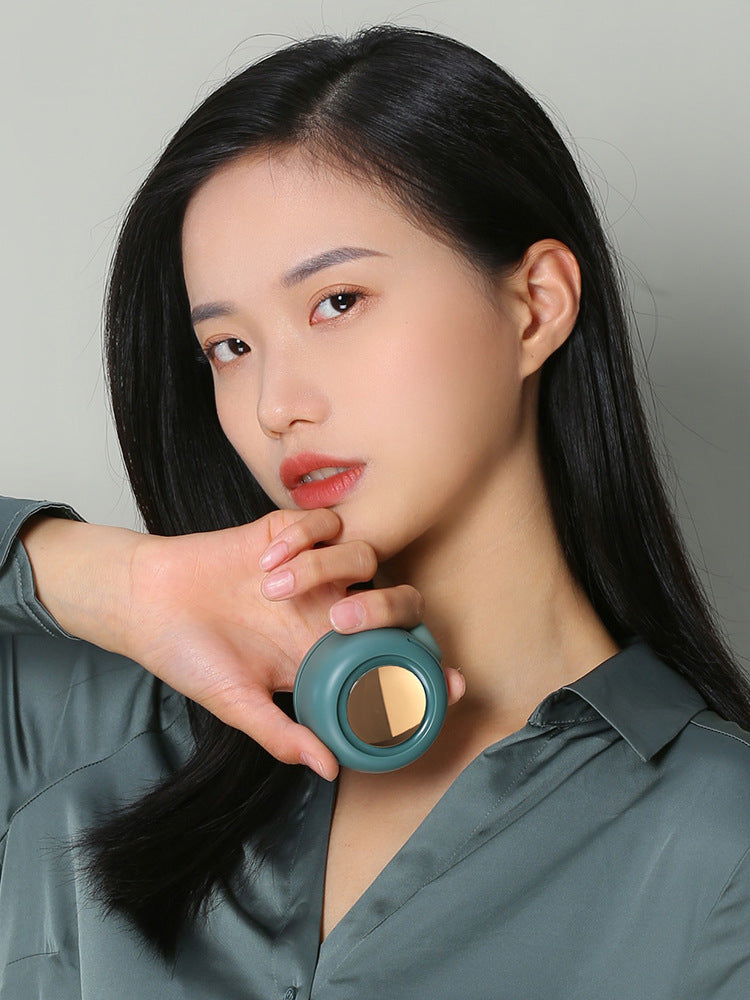 ‌Mini Cyclone-160g Bladeless Clip Fan That Goes Everywhere. 3 Speeds. 900mAh. Silicone Clip. Clip Anywhere. Hands-Free Cooling.