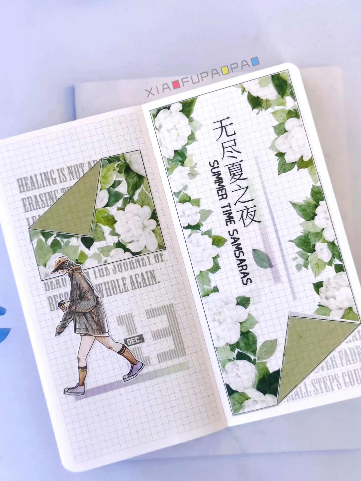 Small Floating Bubble Typesetting6 Washi Tape Basic Lazy Border Frame Suitable for A6/B6/A5