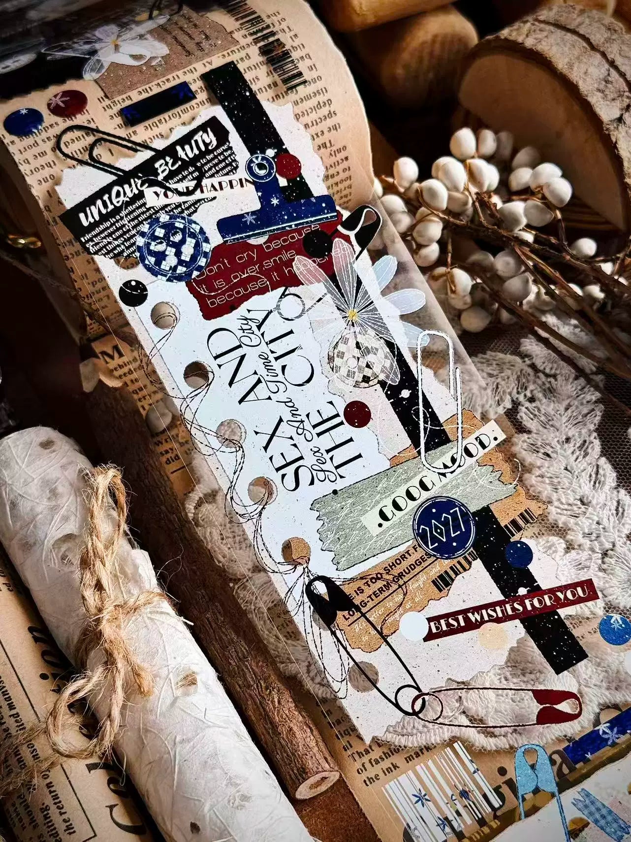 Linlanxi Vol14【Introduction to Comic Records】Original Design Retro Exquisite Vintage Decorative Washi/Pet Tape