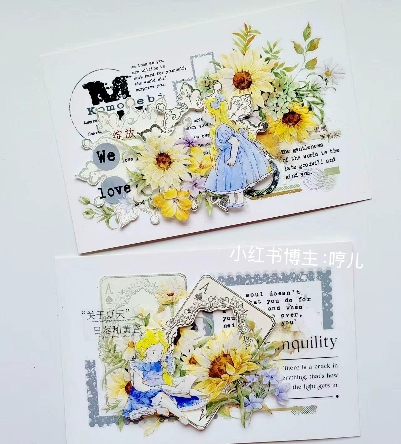 Seahorse Forest Vol7【A40#Child's Wonder】Original Design Pre-Cut Cute Washi/PET Tape Stickers,for Scrapbook Supplies,Journaling,Junk Journal,Bullet Journal,Planner Stickers