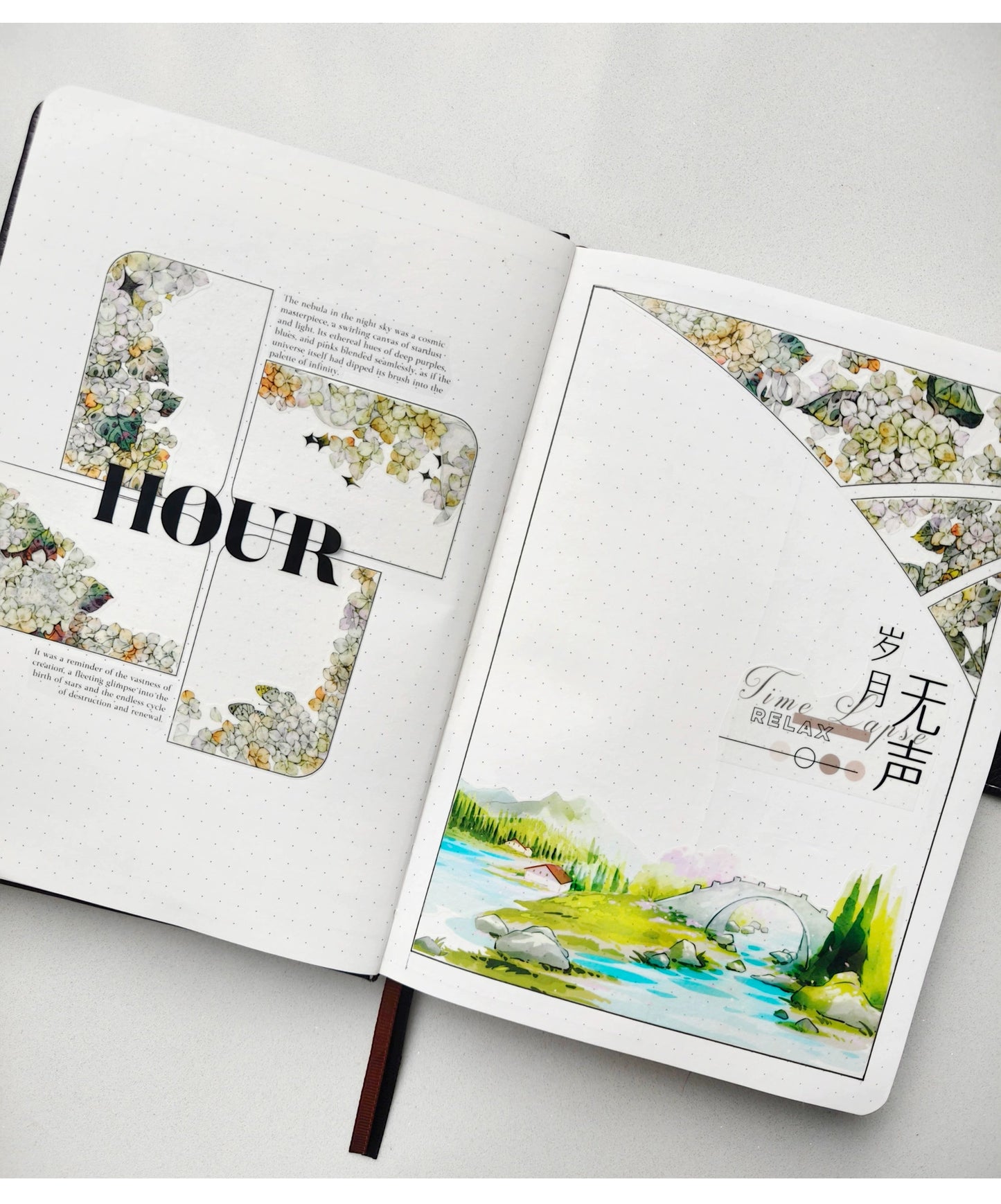 ZiYuanSu Vol12【Colorful Embroidery】Scene/Landscape Pre-cut Washi/PET Tape,for Scrapbook Supplies,Scrapbook Tape Stickers,Junk Journal Supplies
