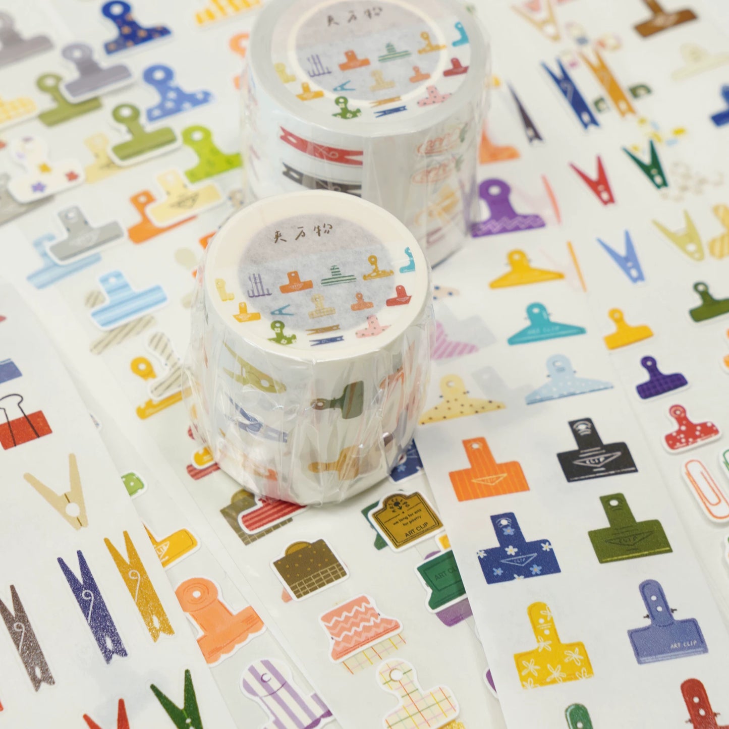 A Bit of A Studio【Going Out to Play】Pre-cut Stationery/Clips/Flowers/Mushrooms/Socks Washi/PET Tape