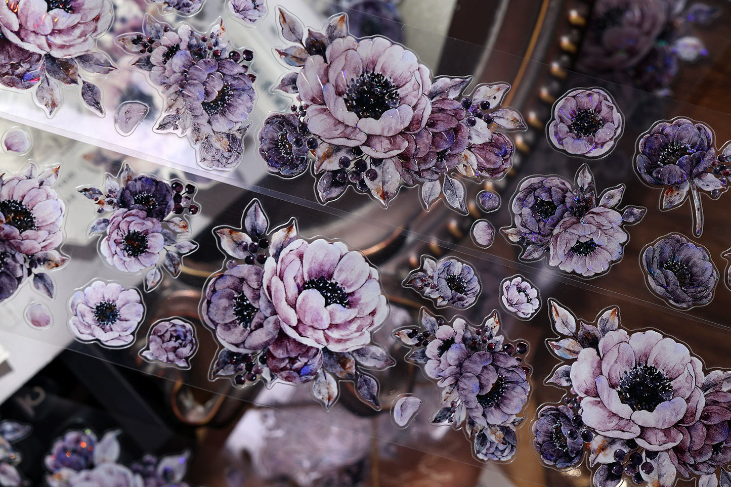 XiaoBaiJia【Night Breeze】Light Retro Orginal Design Washi Pet Tape Landscape Stickers