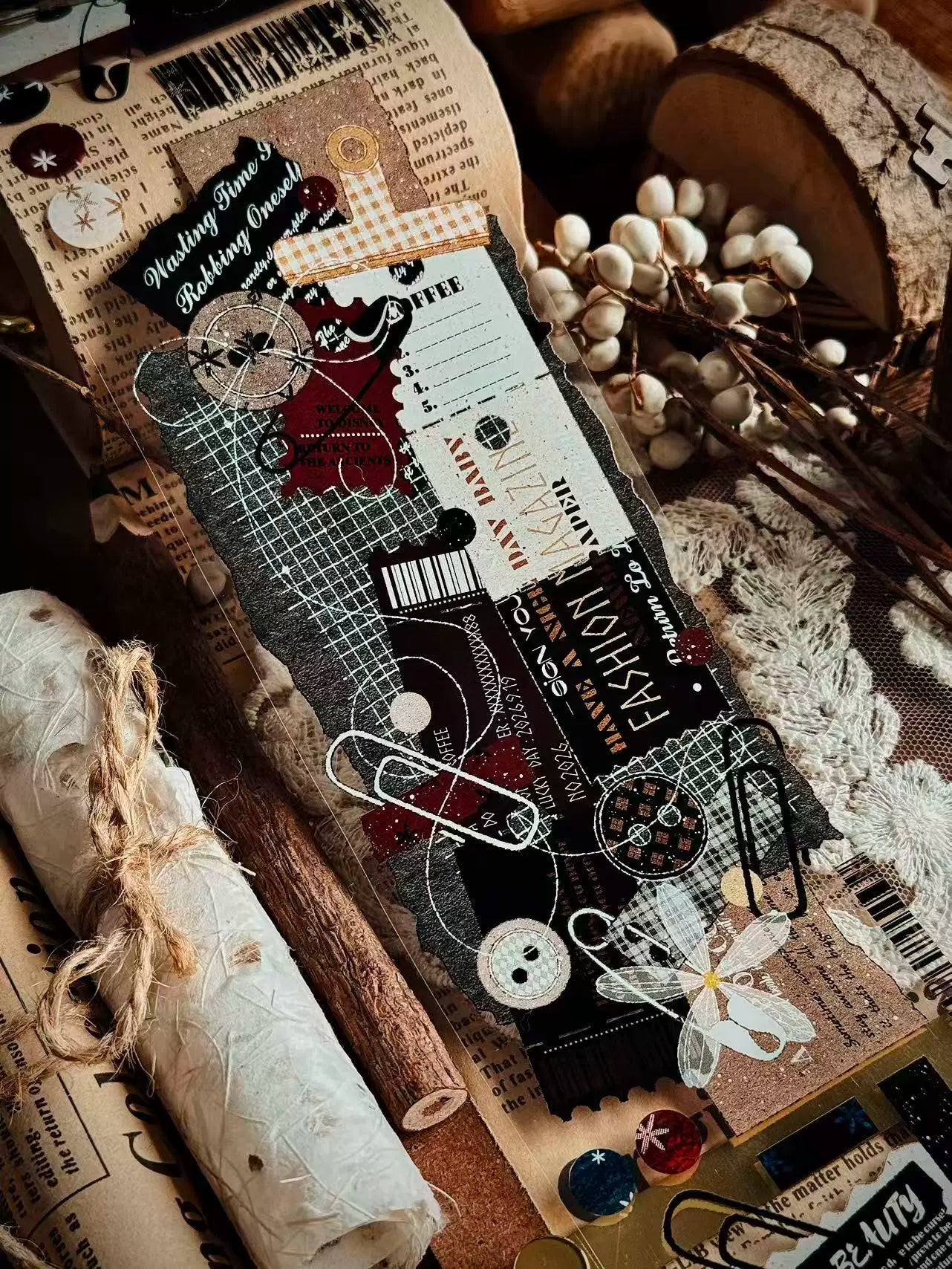 Linlanxi Vol14【Introduction to Comic Records】Original Design Retro Exquisite Vintage Decorative Washi/Pet Tape