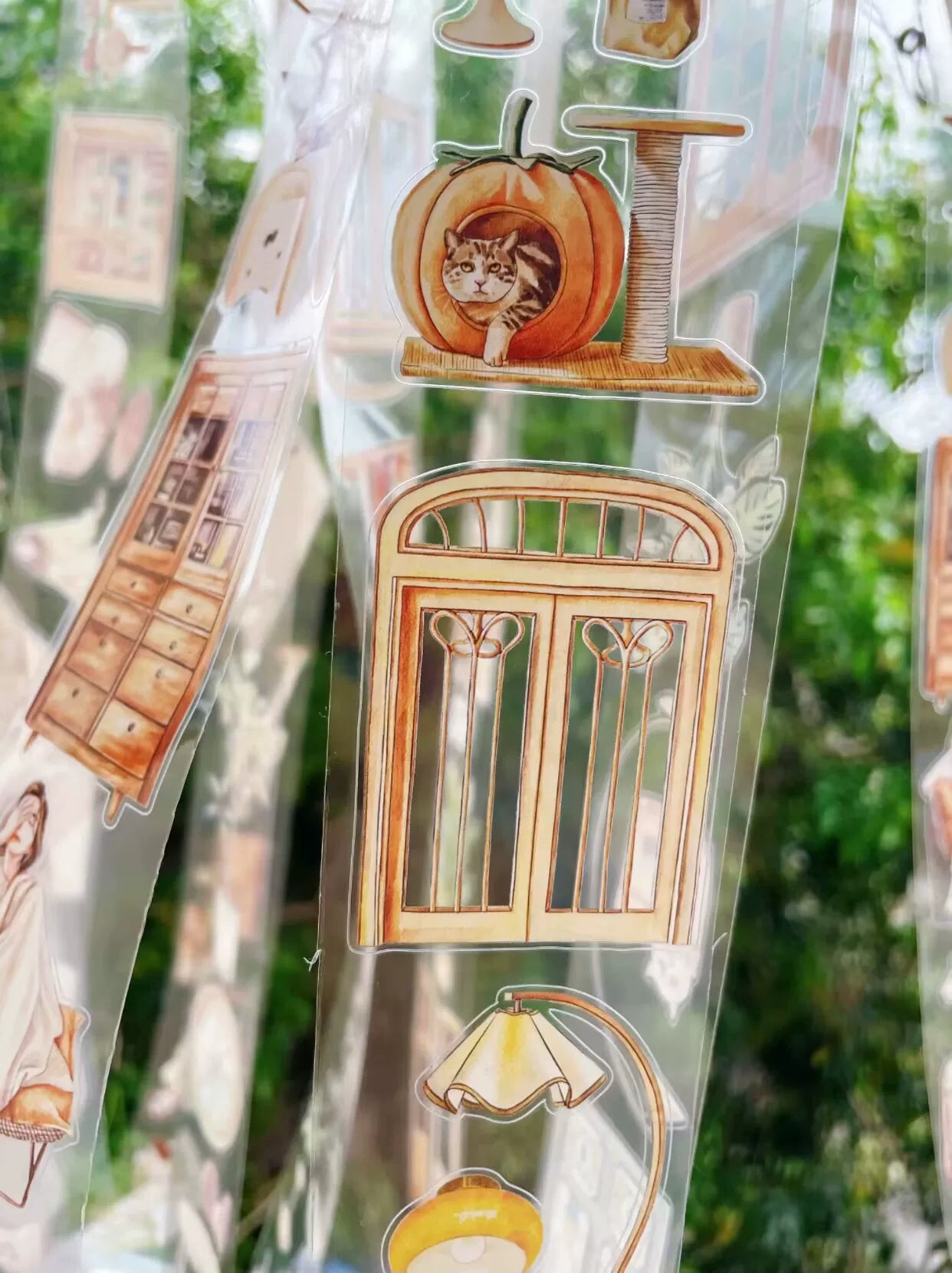 ZaoZao Vol3【Small Object】Original Design Kiss-Cut Washi PET Tape Stickers,for Scrapbook Supplies,Journaling,Junk Journal,Bullet Journal,Planner Stickers