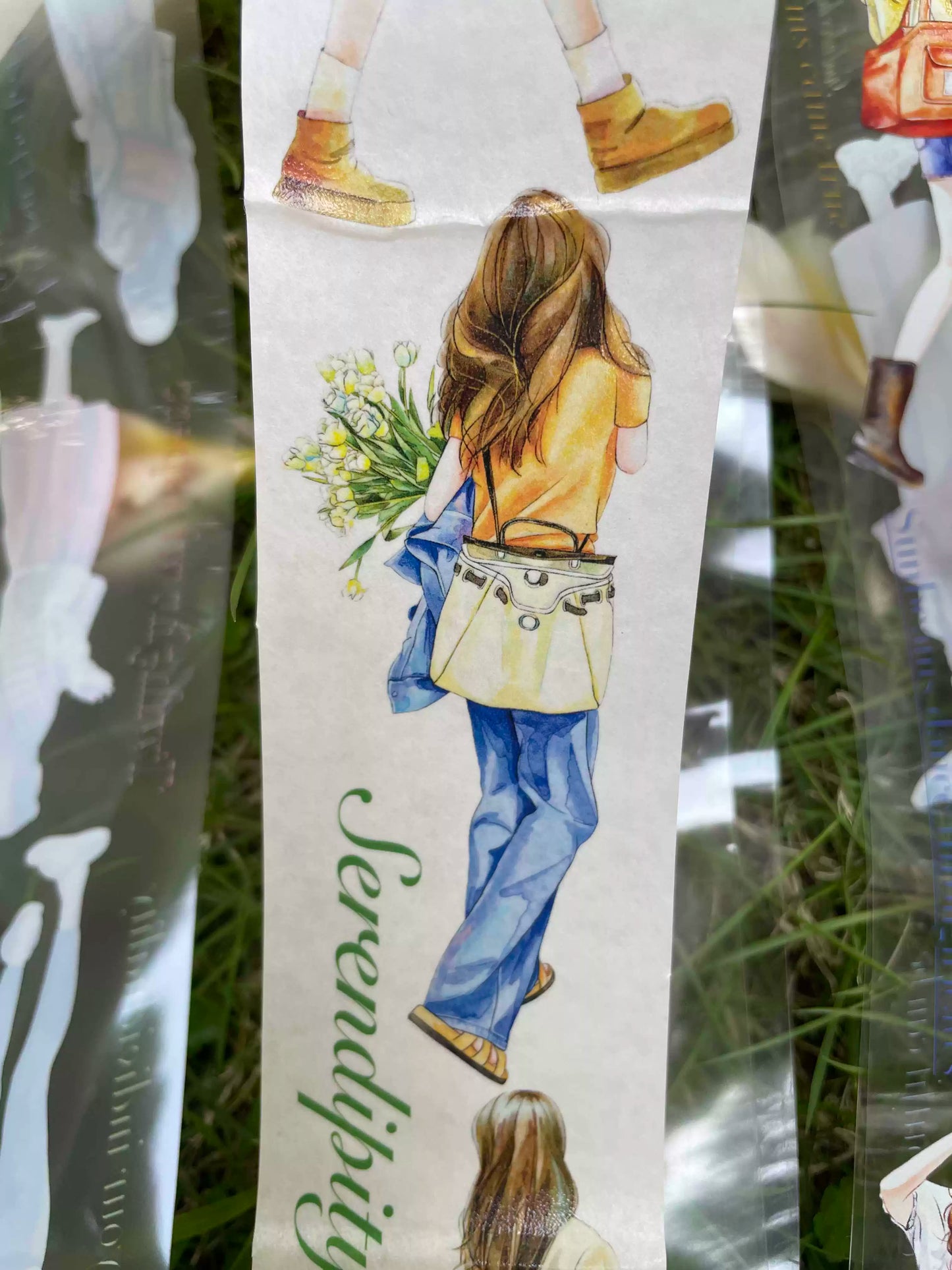 ZaoZao Vol1【Thousand Suns】Original Design Kiss-Cut Washi PET Tape Stickers,for Scrapbook Supplies,Journaling,Junk Journal,Bullet Journal,Planner Stickers