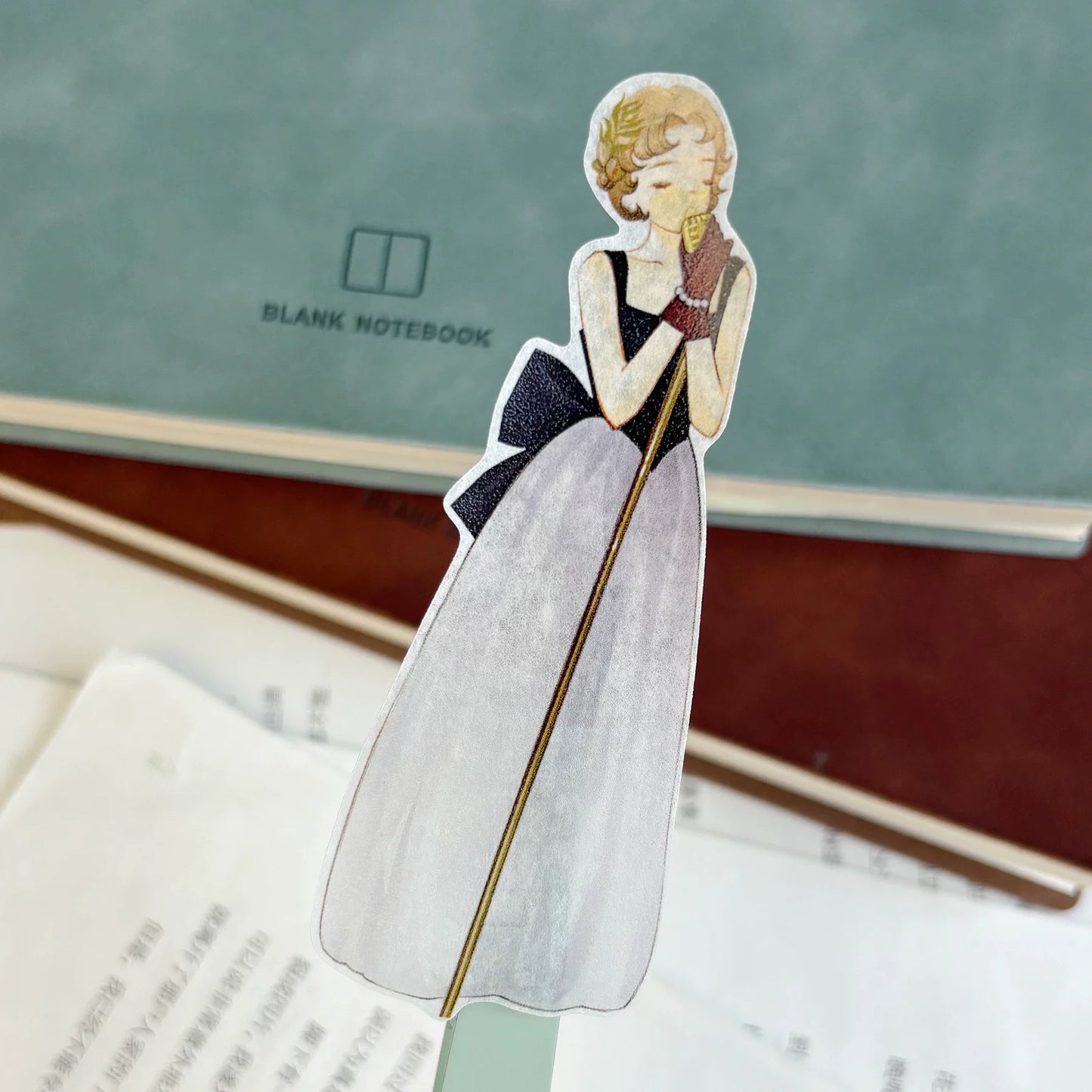 ZiYuanSu Vol15【Fingertip Radiance】Character Material Pre-cut Washi PET Tape