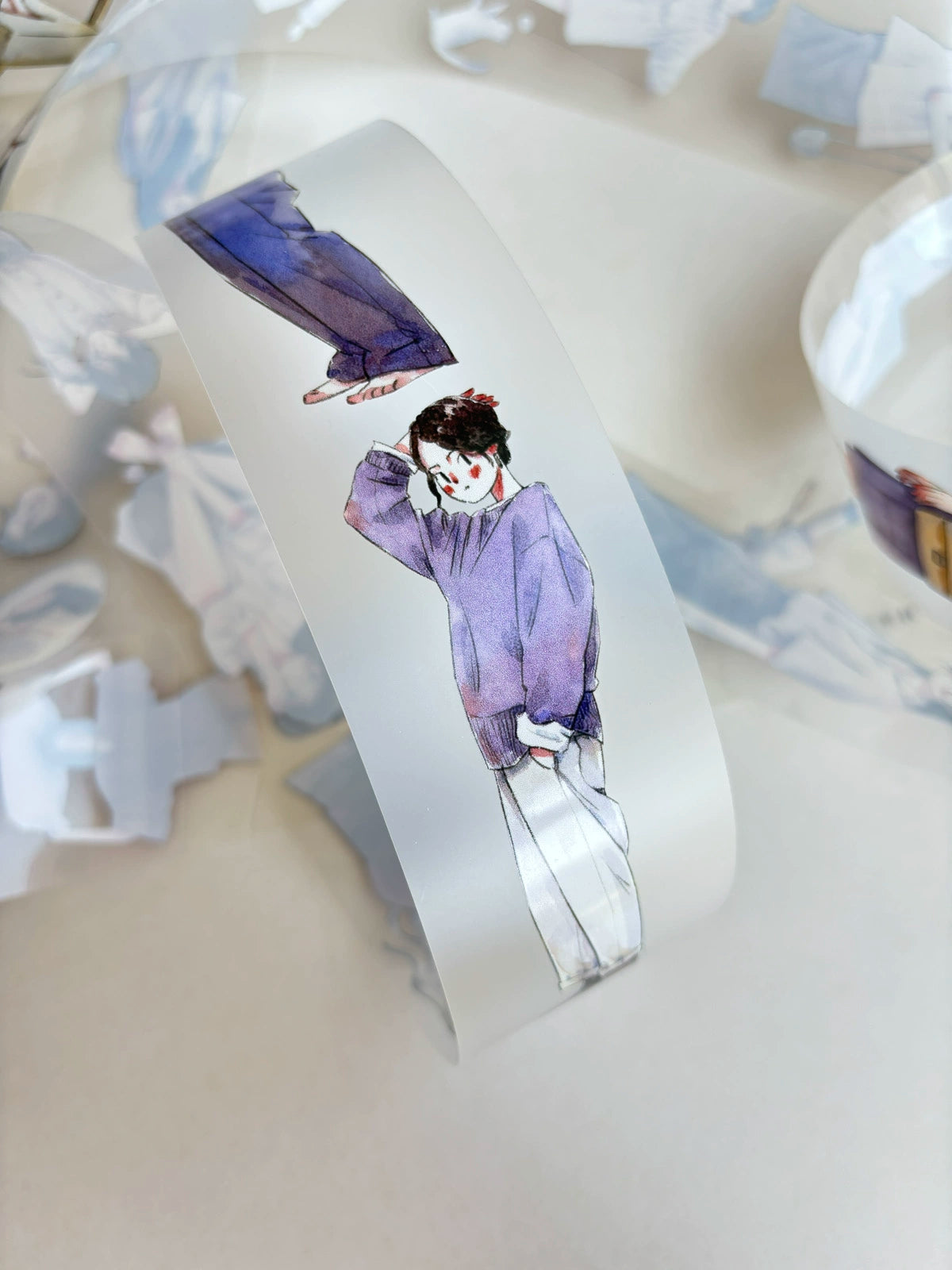 Kaixiaoxun Vol6 【Nothing to do today】 handbook Washi/Matte PET Tape