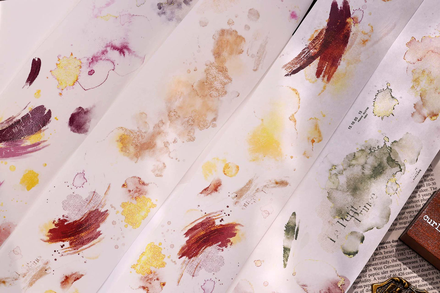 XiaoBaiJia【Galaxy】Retro Blend Background Washi PET Tape