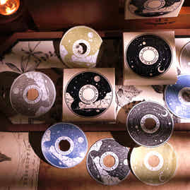 YiEr Stamp【Record】Upgraded Red Rubber Retro Stamp