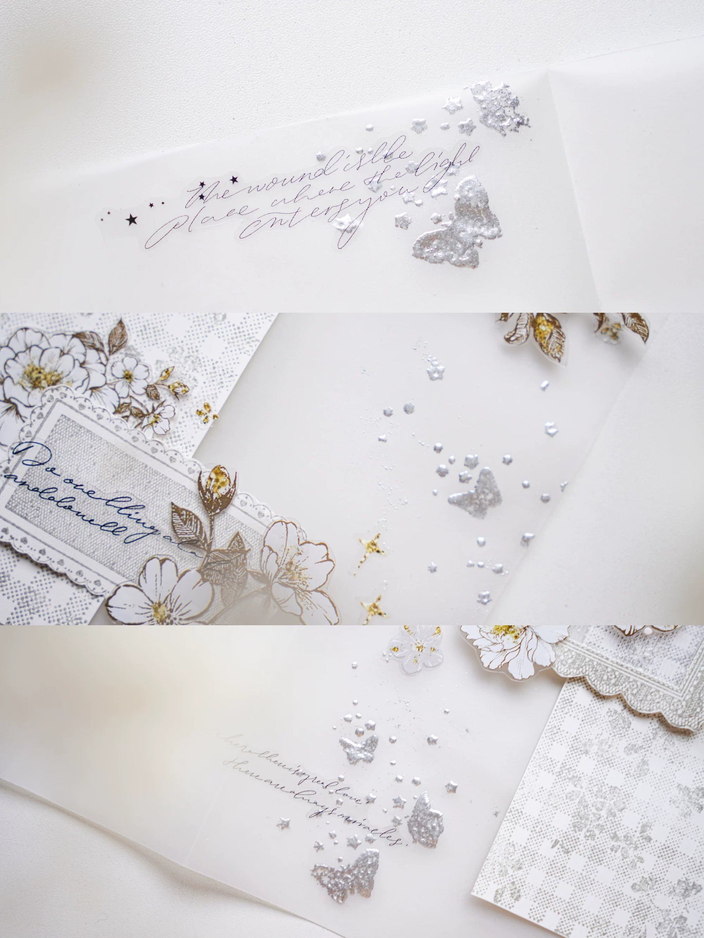 Yuanzi-Jennyuanzi【Lace Border Series】Retro maple Stamp