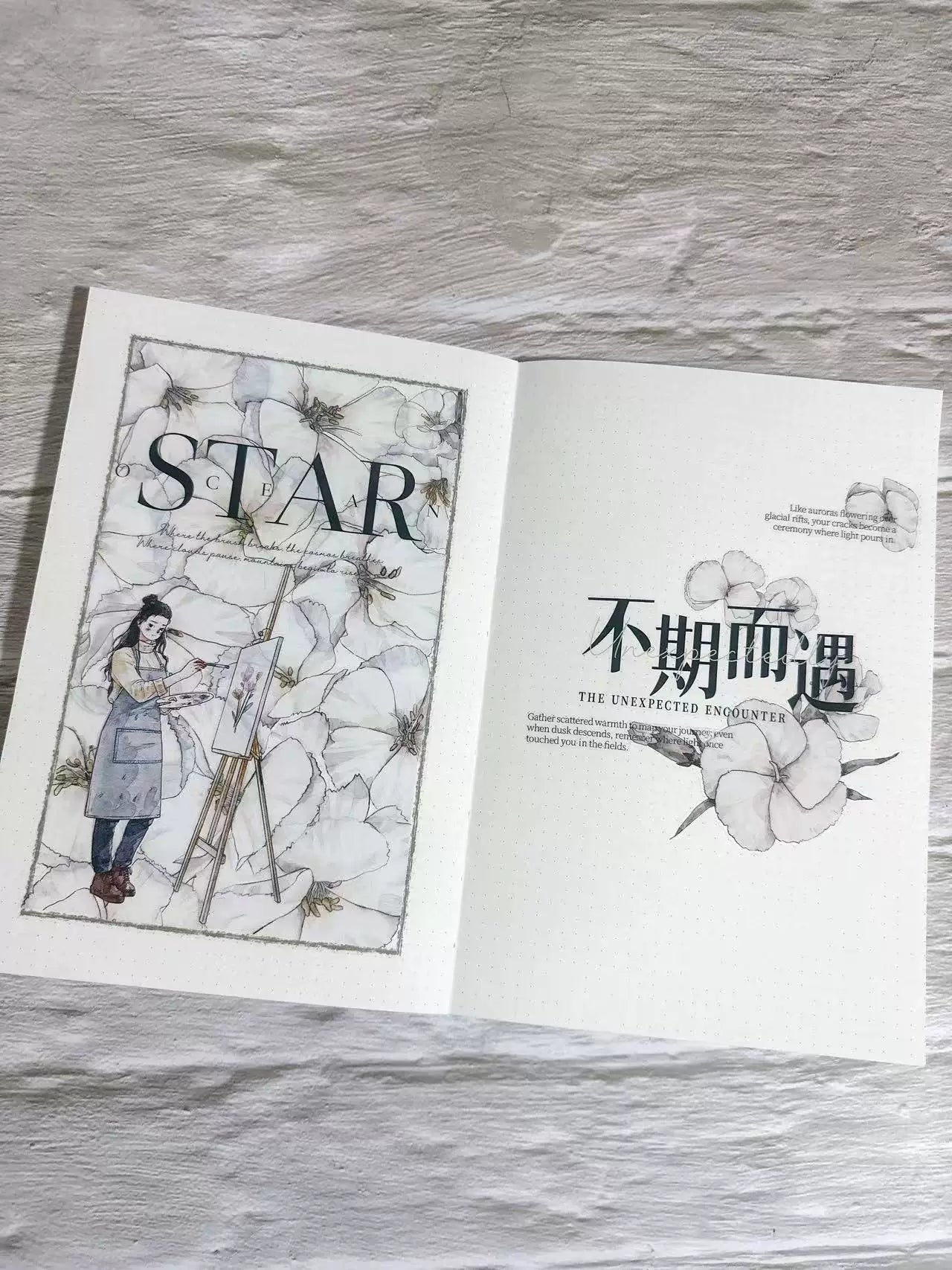 Kaixiaoxun Vol12【Plain White】 Pre-Cut Long Loop Washi/Matte PET Tape for Scrapbook Supplies,Junk Journal Supplies