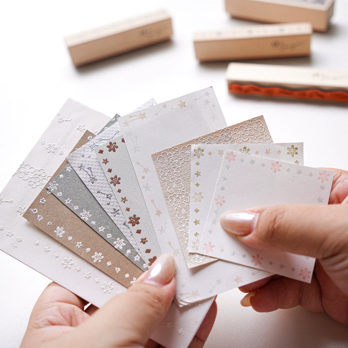Yuanzi-Jennyuanzi【Split Line Series】Vorgeschnittenes Originaldesign Retro-Stempel
