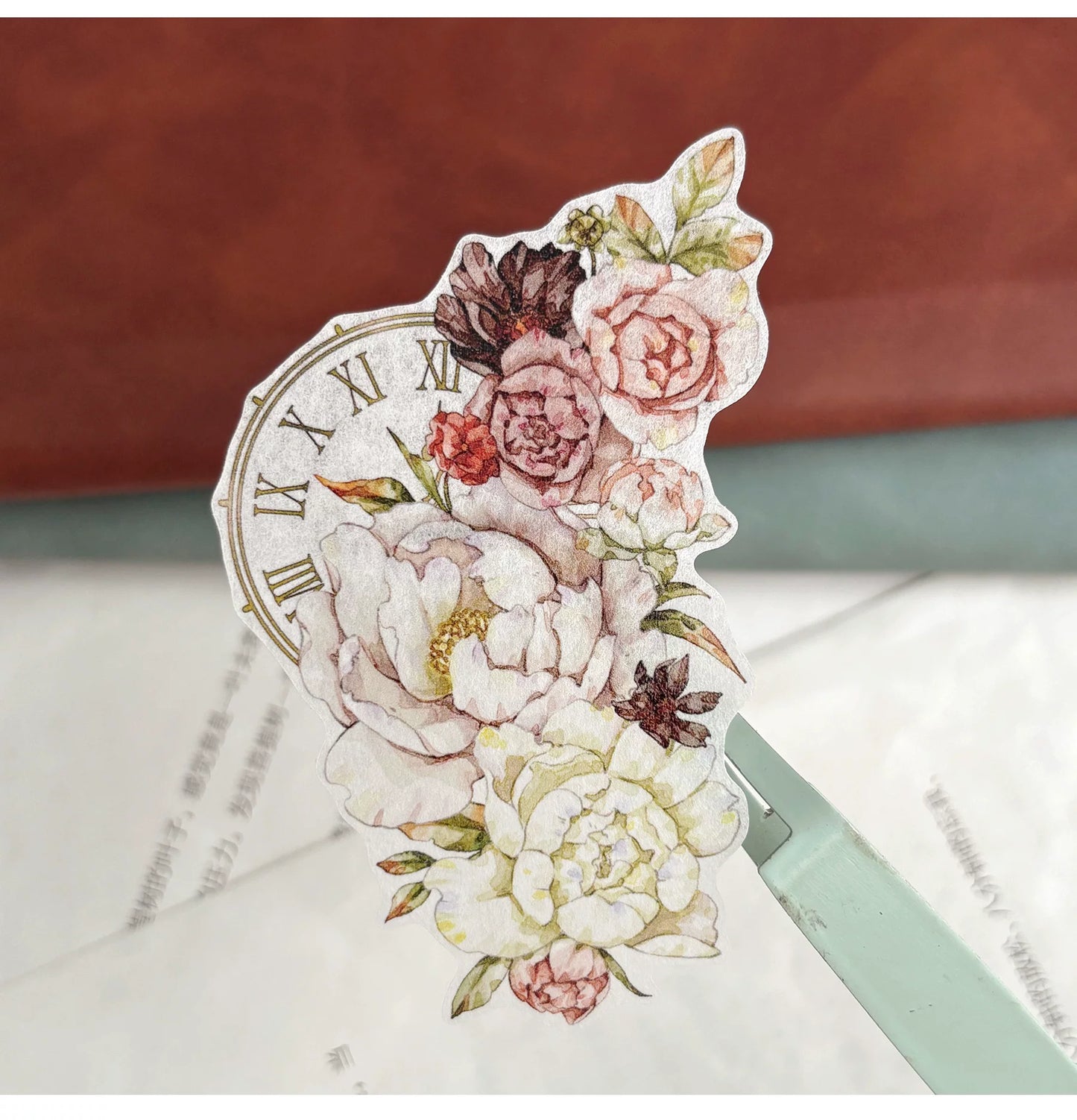ZiYuanSu Vol15【Flowers Cover the Branches】Kiss-cut Floral Washi Tape and PET Stickers
