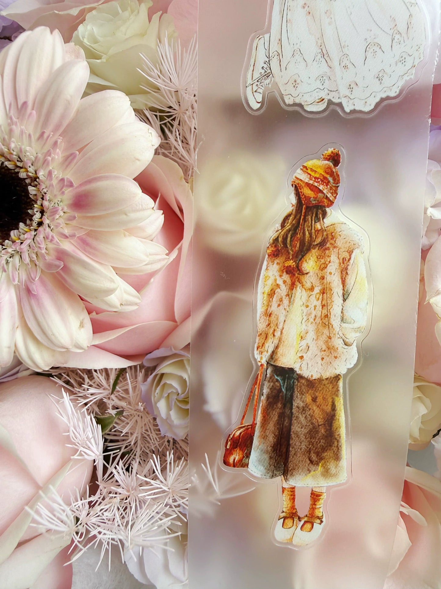 ZaoZao Vol4【ShanShan】Original Design Kiss-Cut Washi PET Tape Stickers,for Scrapbook Supplies,Journaling,Junk Journal,Bullet Journal,Planner Stickers