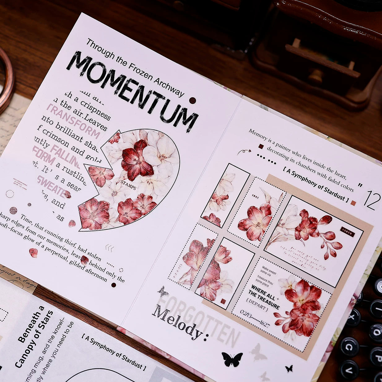 XiaoBaiJia Salt Series【Color Frame Edge Sequence】Pre-cut Orginal Design Washi/Pet Tape Light Retro Stickers