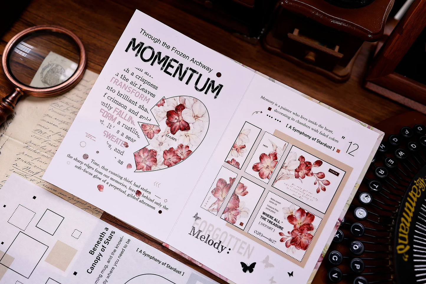 XiaoBaiJia Salt Series【Color Frame Edge Sequence】Pre-cut Orginal Design Washi/Pet Tape Light Retro Stickers