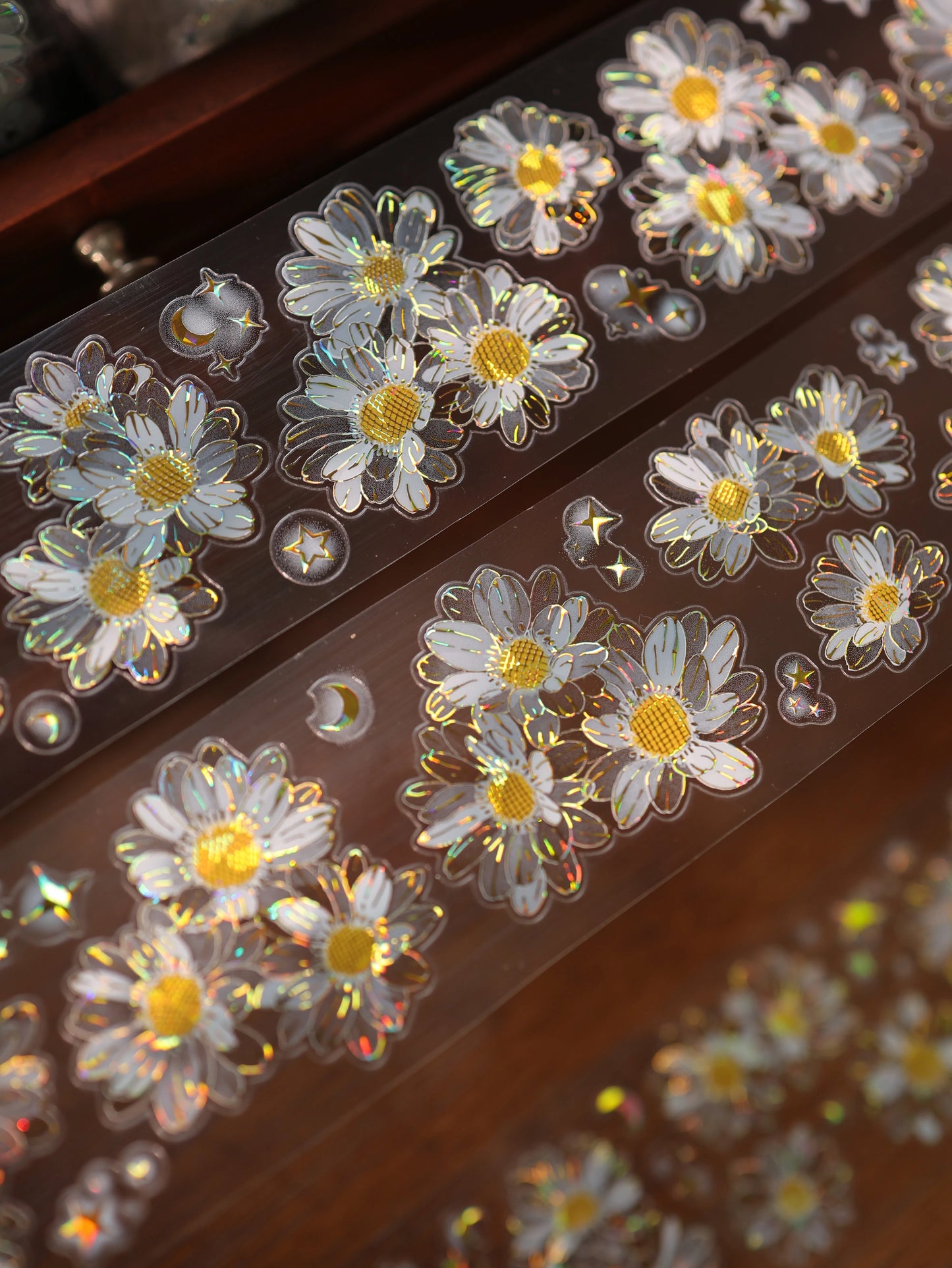 YiEr Vol17【Air Garden】Kiss-cut Floral Washi Tape and PET Stickers