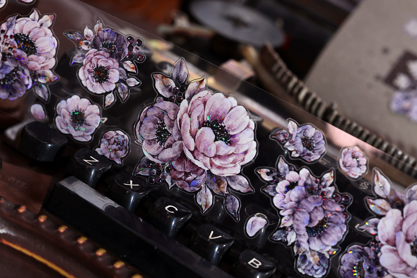 XiaoBaiJia【Night Breeze】Light Retro Orginal Design Washi Pet Tape Landscape Stickers