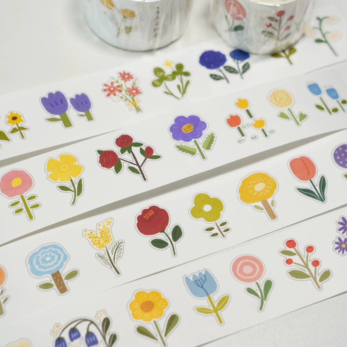 A Bit of A Studio【Going Out to Play】Pre-cut Stationery/Clips/Flowers/Mushrooms/Socks Washi/PET Tape