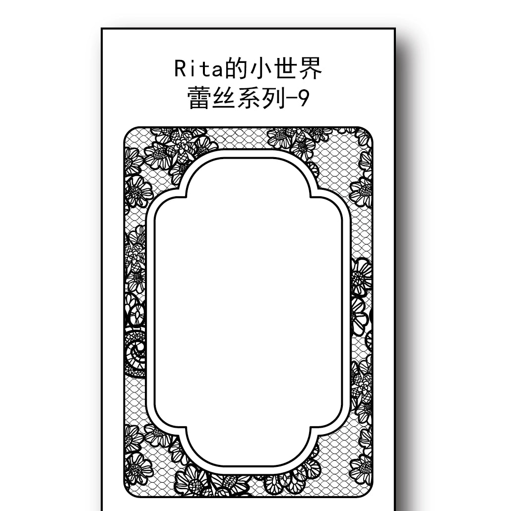 Rita's Little World【Basic Lace series】Washi Paper Tape