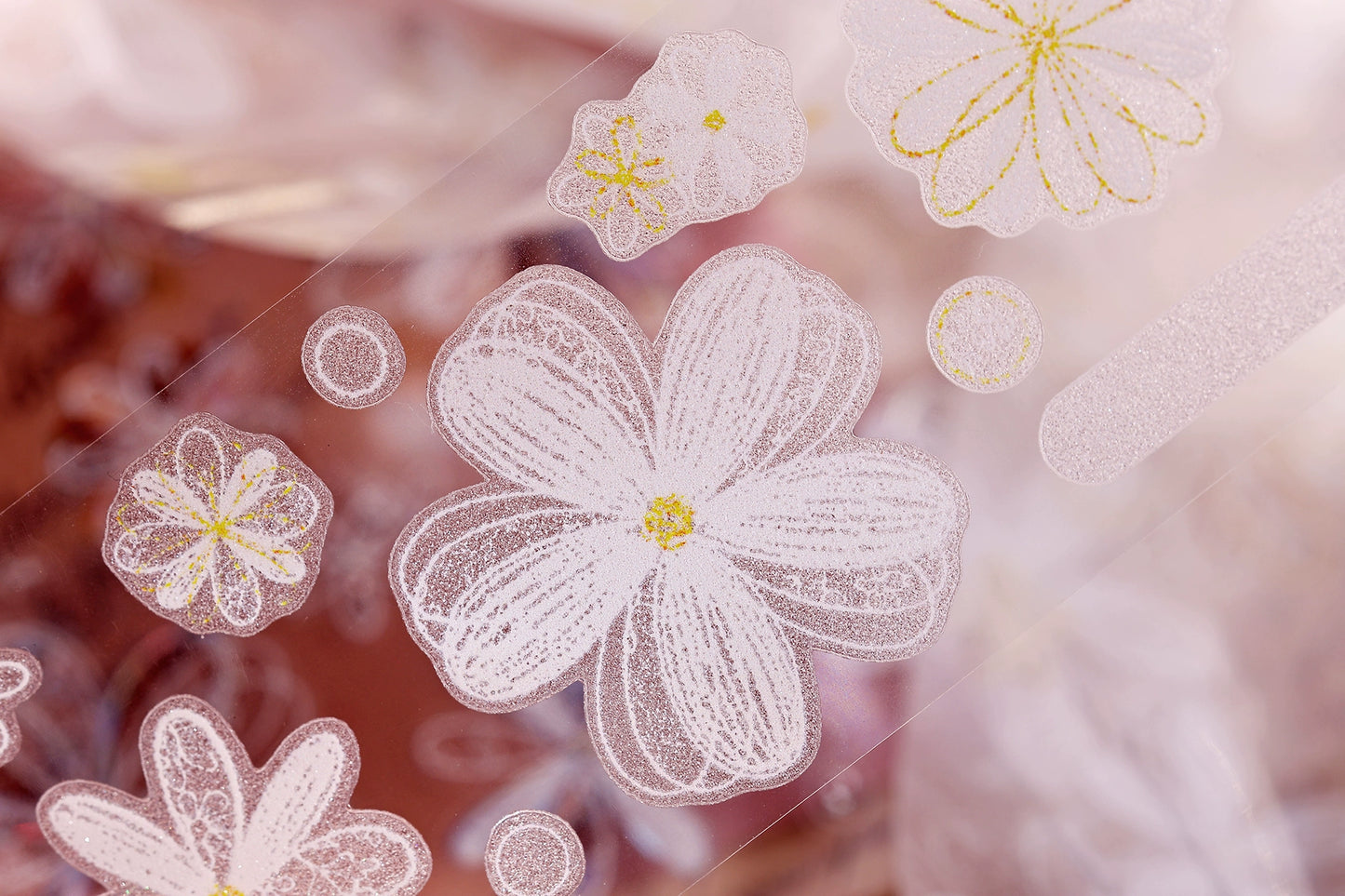 XiaoBaiJia【Cappuccino&White Dream Island】Light Retro Orginal Design Washi Pet Tape Landscape Stickers