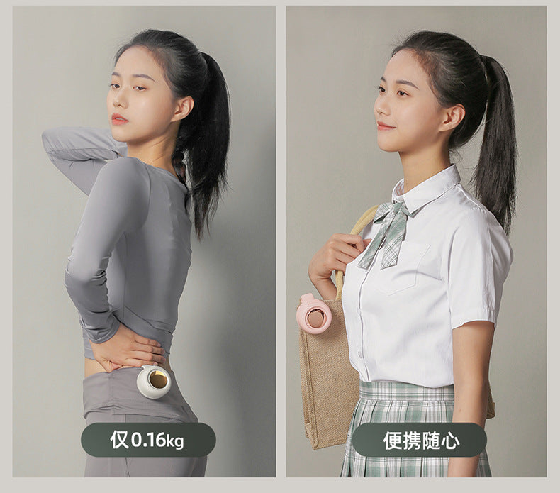 ‌Mini Cyclone-160g Bladeless Clip Fan That Goes Everywhere. 3 Speeds. 900mAh. Silicone Clip. Clip Anywhere. Hands-Free Cooling.