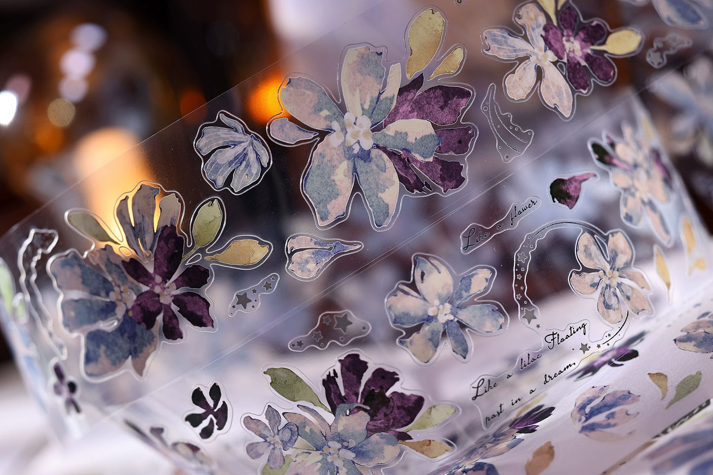 XiaoBaiJia【Dream】Light Retro Orginal Design Washi Pet Tape Landscape Stickers