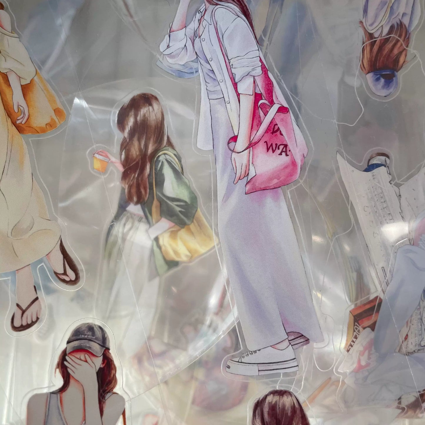 ZaoZao Vol2【Misty Isle】Original Design Kiss-Cut Washi PET Tape Stickers,for Scrapbook Supplies,Journaling,Junk Journal,Bullet Journal,Planner Stickers