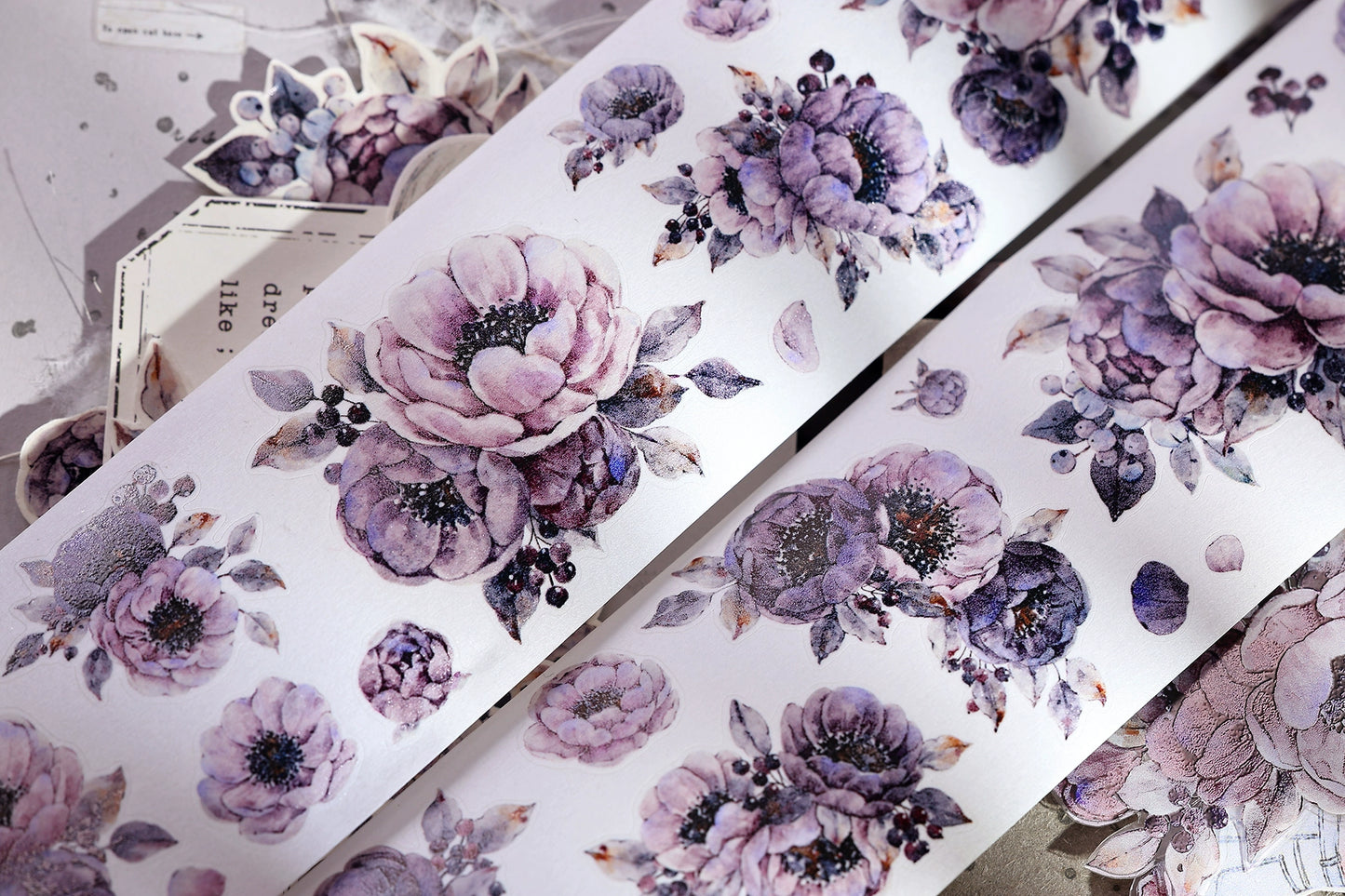 XiaoBaiJia【Night Breeze】Light Retro Orginal Design Washi Pet Tape Landscape Stickers